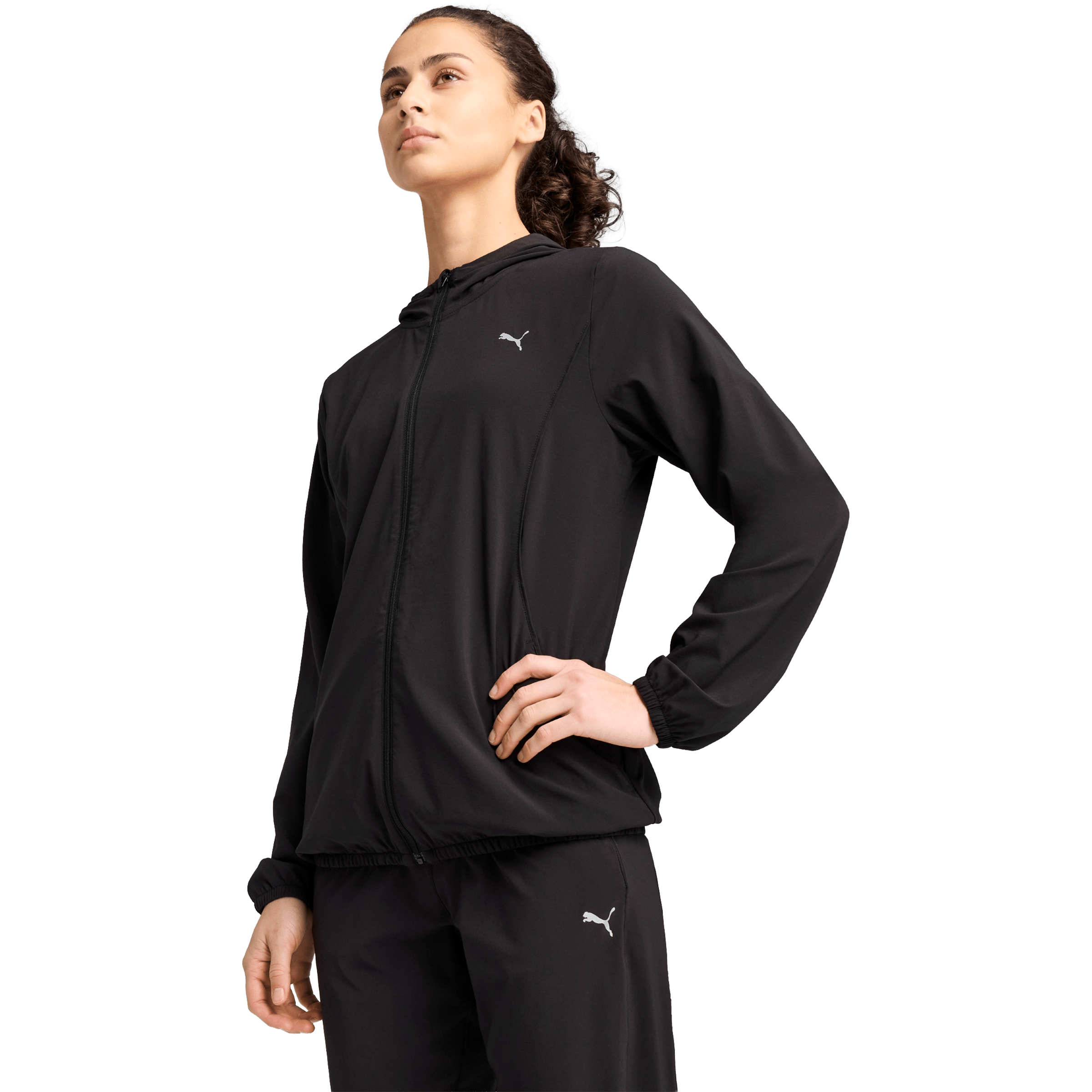 Womens Puma Velocity Hooded Zip-Up Running Jacket