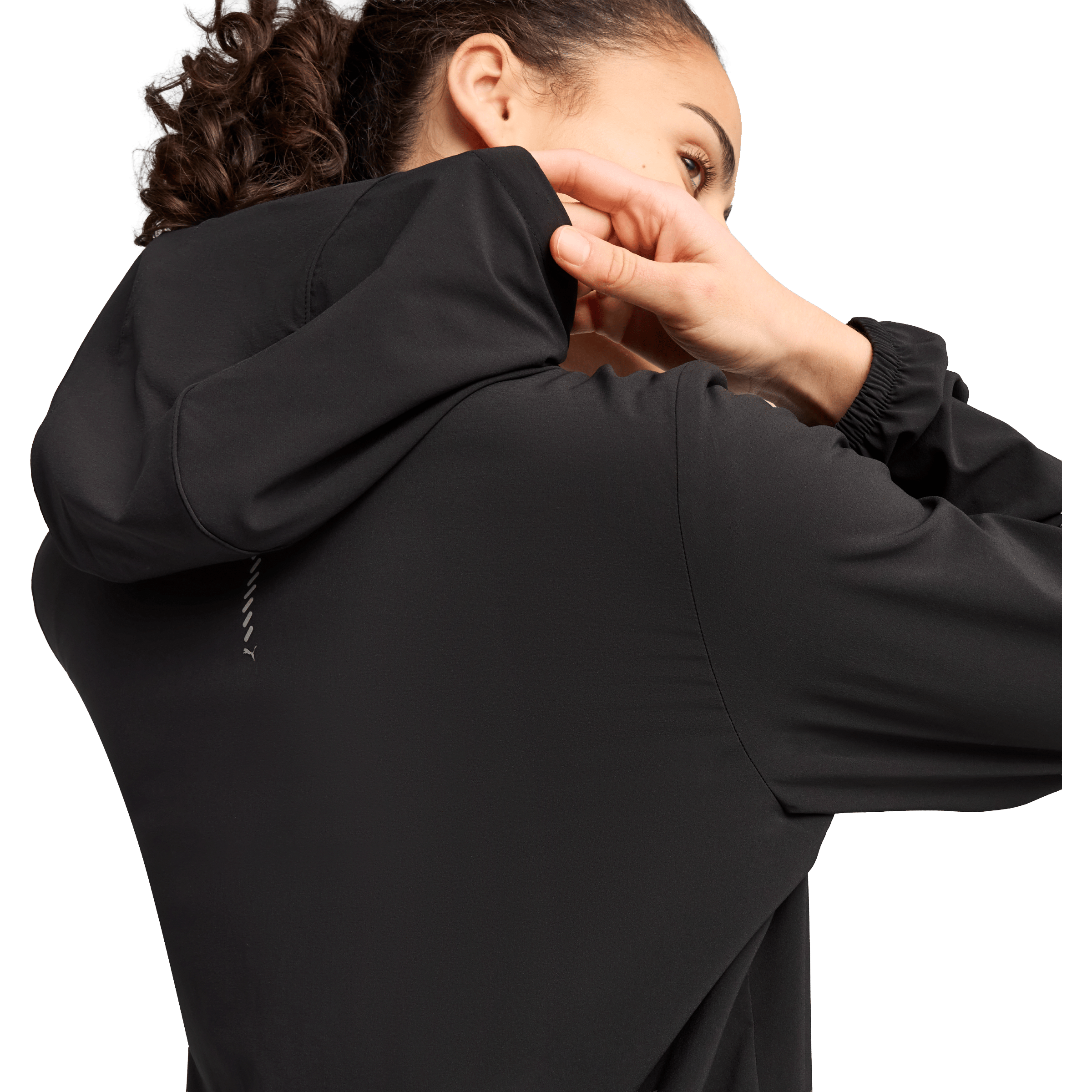 Womens Puma Velocity Hooded Zip-Up Running Jacket
