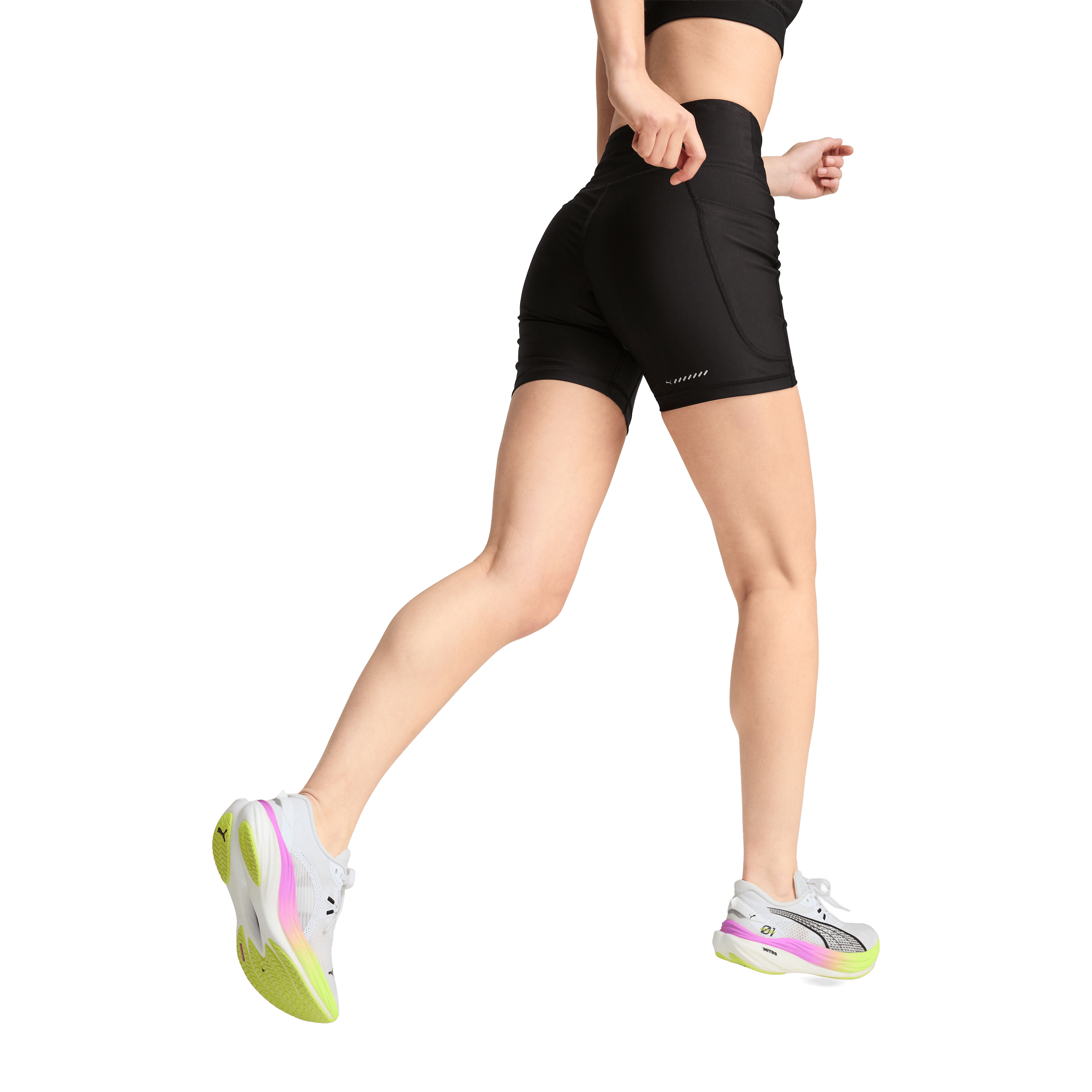 Womens Puma VELOCITY 5" Running Tights