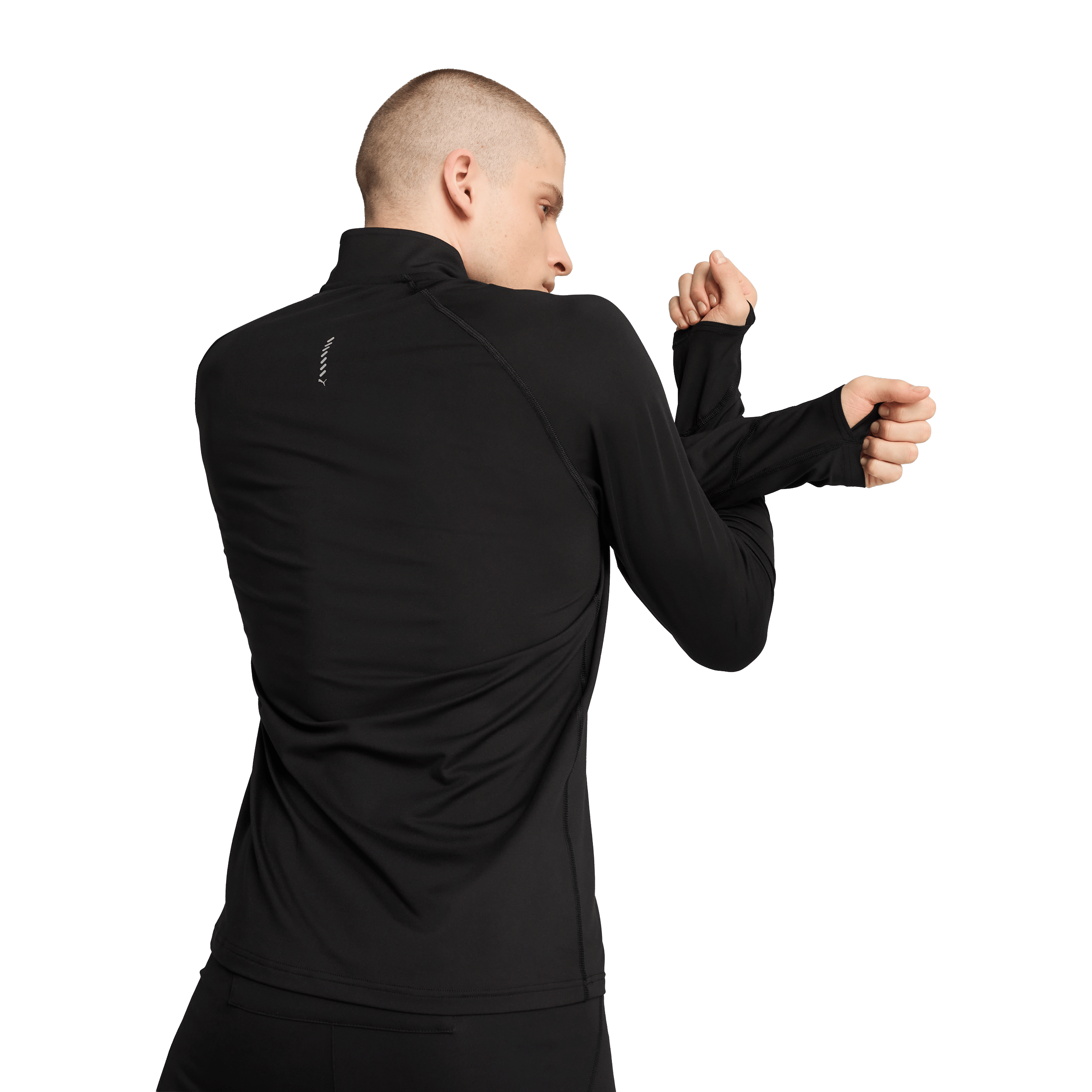 Mens Puma VELOCITY CLOUDSPUN Running Quarter-Zip Top