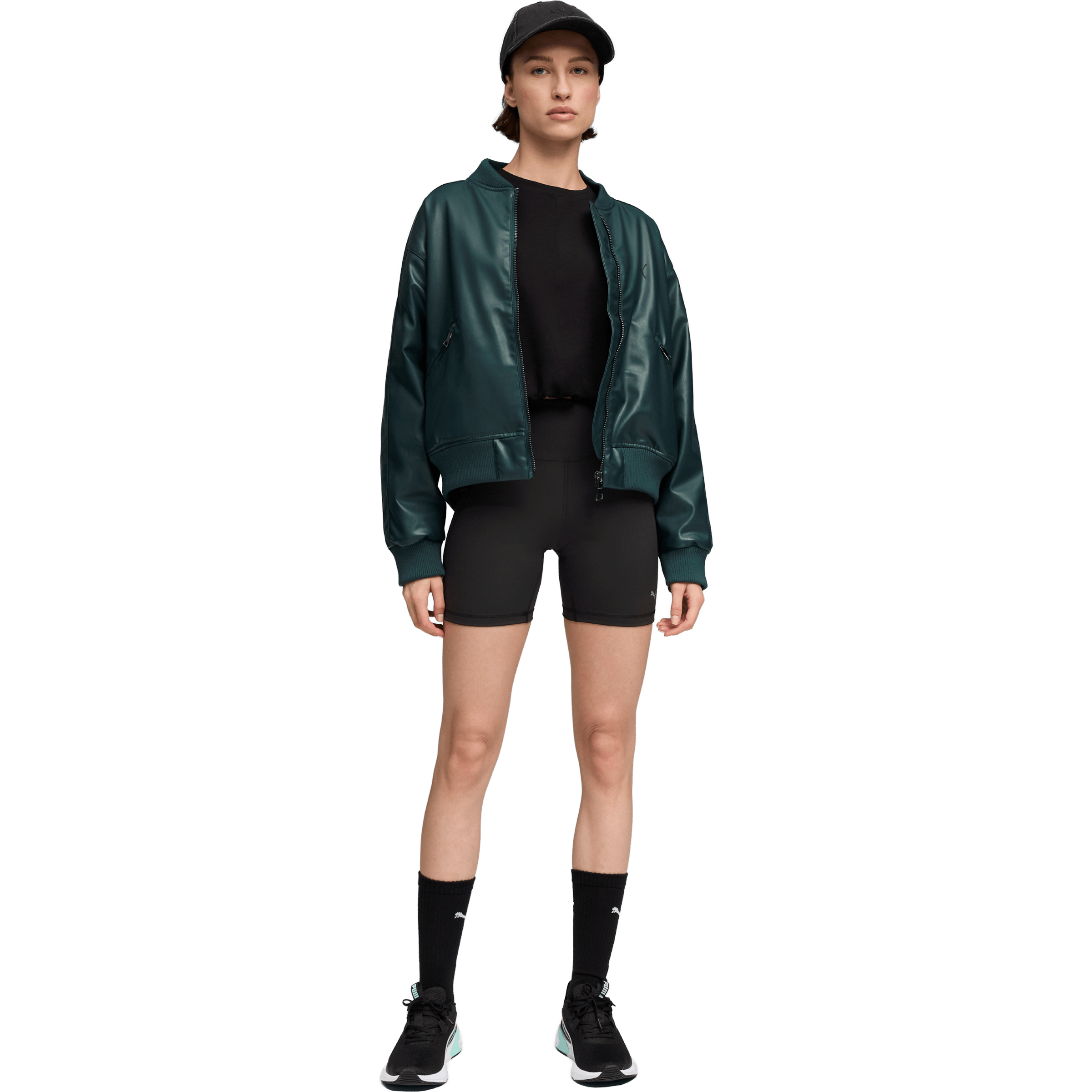 Womens Puma CLOUDSPUN (6") Short Tights