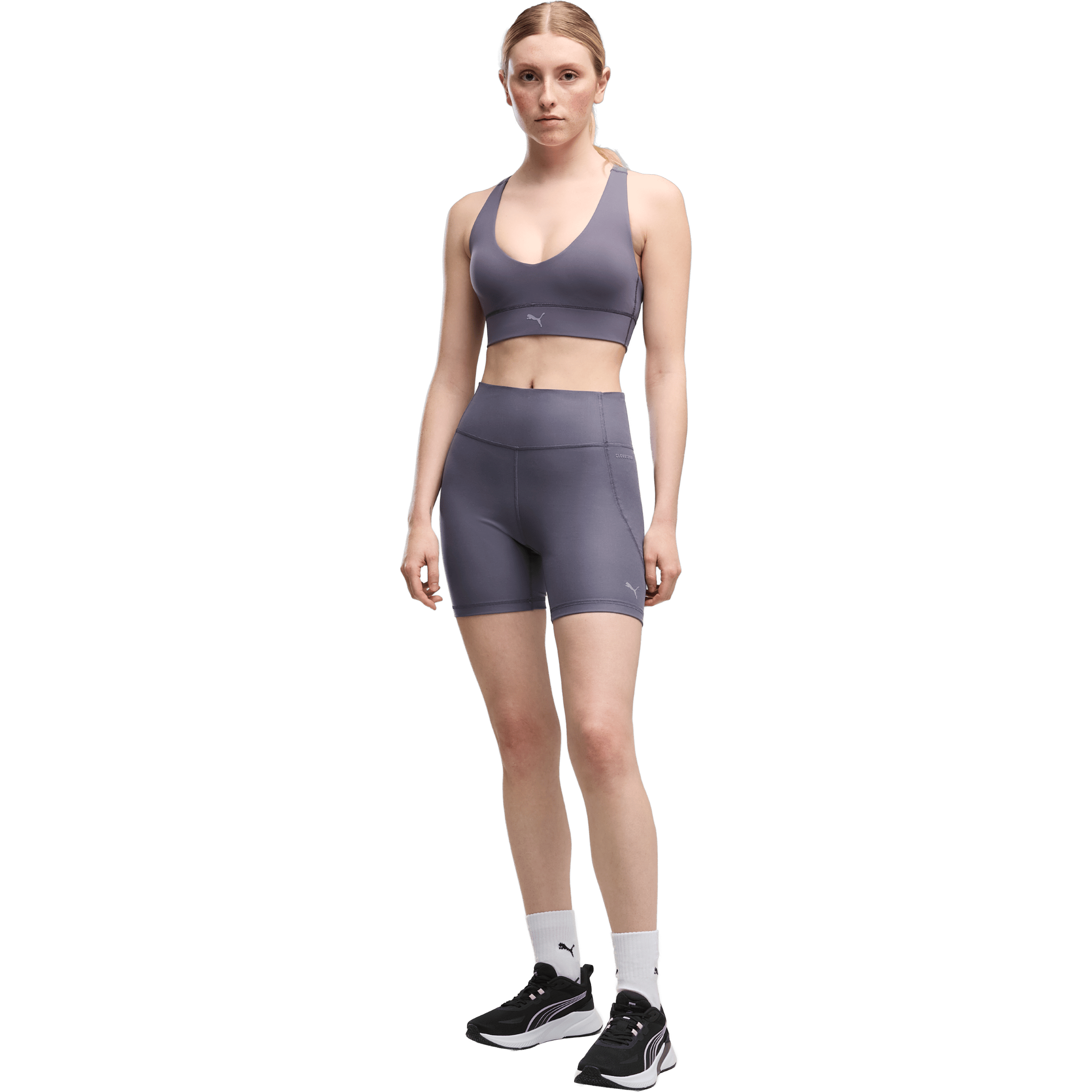 Womens Puma CLOUDSPUN (6") Short Tights