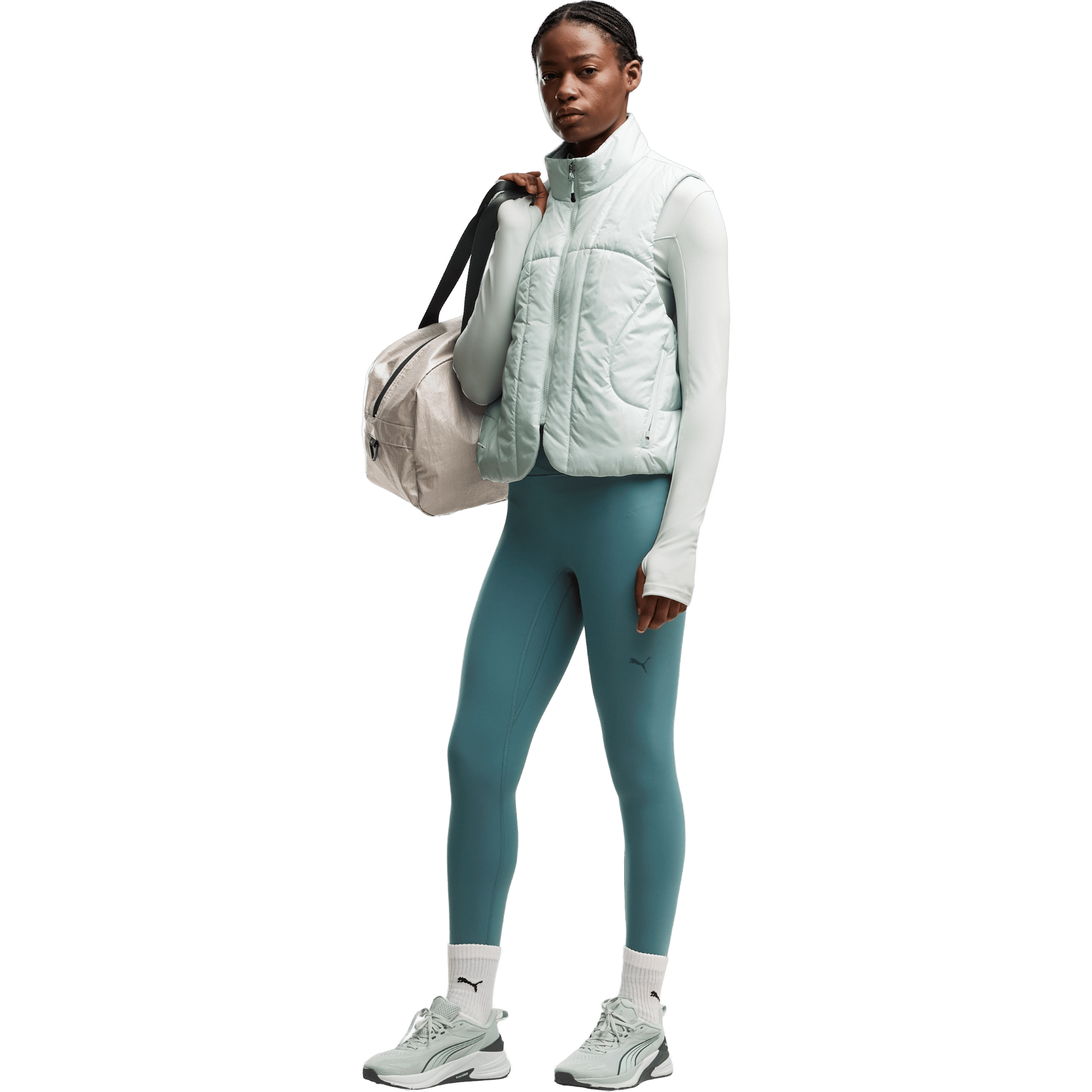 Womens Puma Shapeluxe High-Waist (7/8 Length) Training Tights