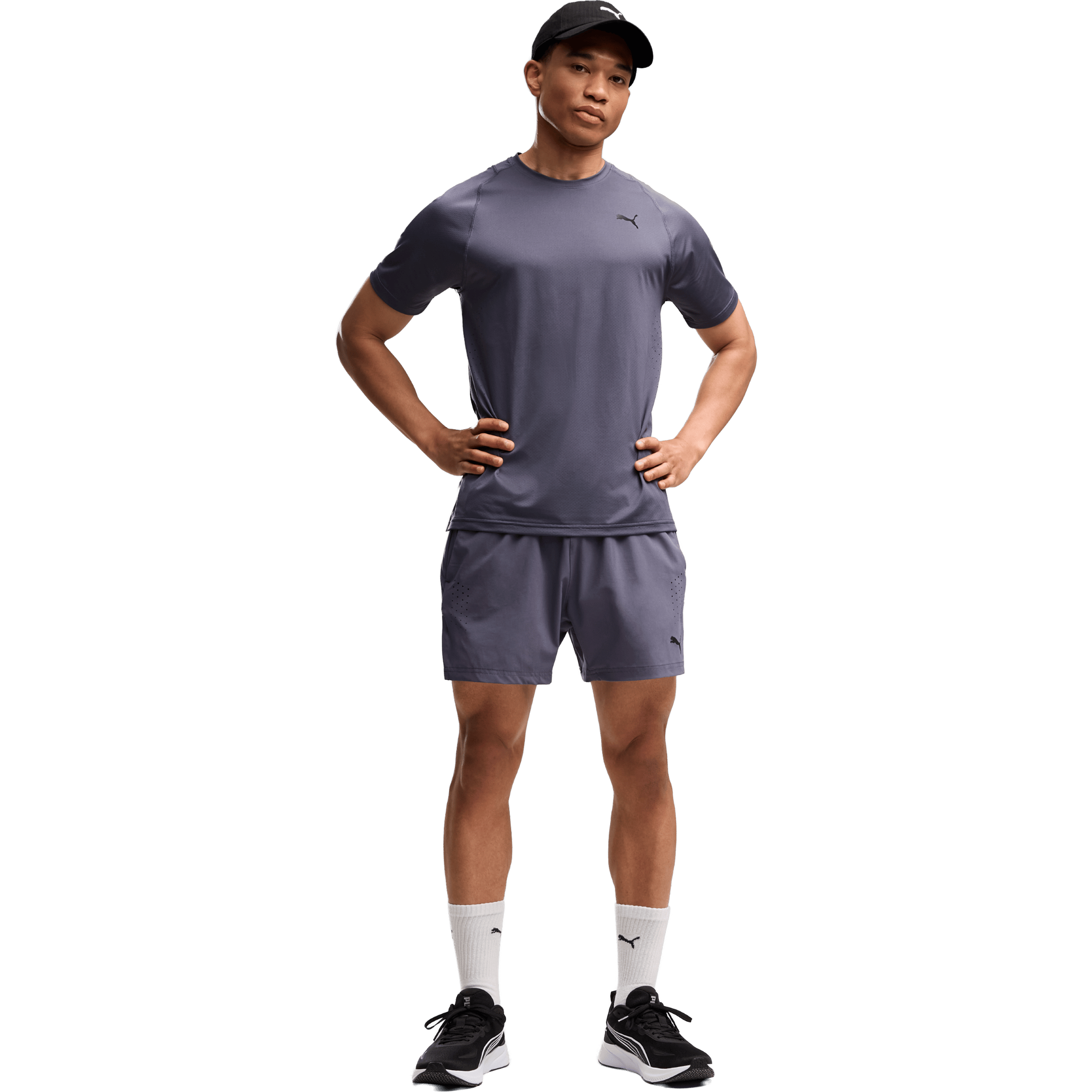 Mens Puma PWRMODE Training (5") Woven Shorts