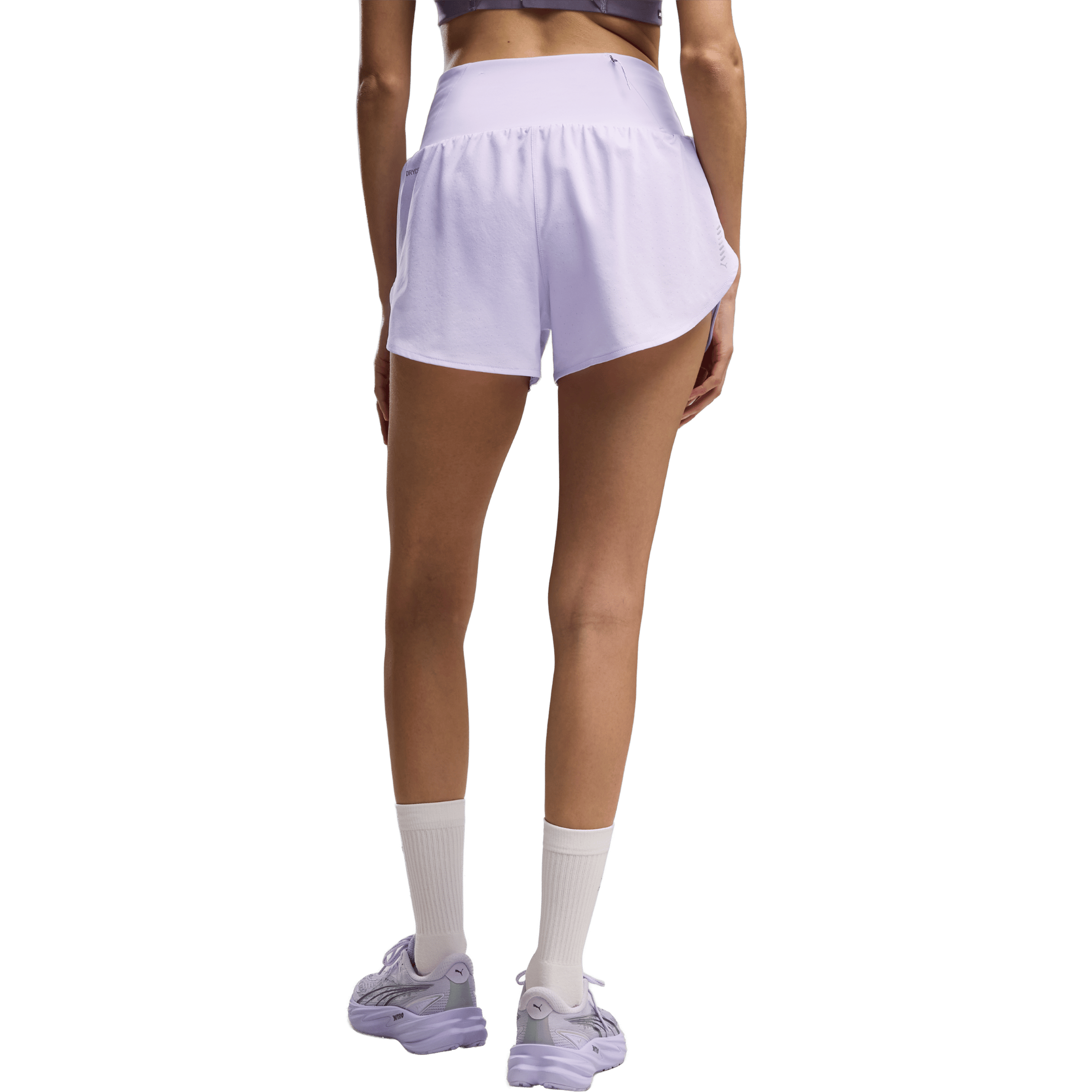 Womens Puma Dreamrun dryCELL Moisture Wicking (3") Running Shorts