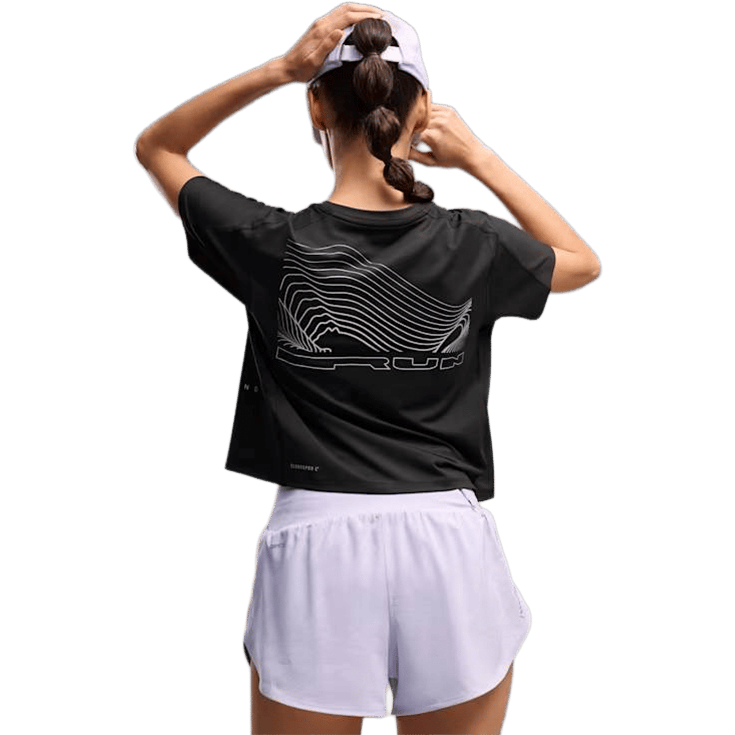 Womens Puma Brightstride CLOUDSPUN Running Tee