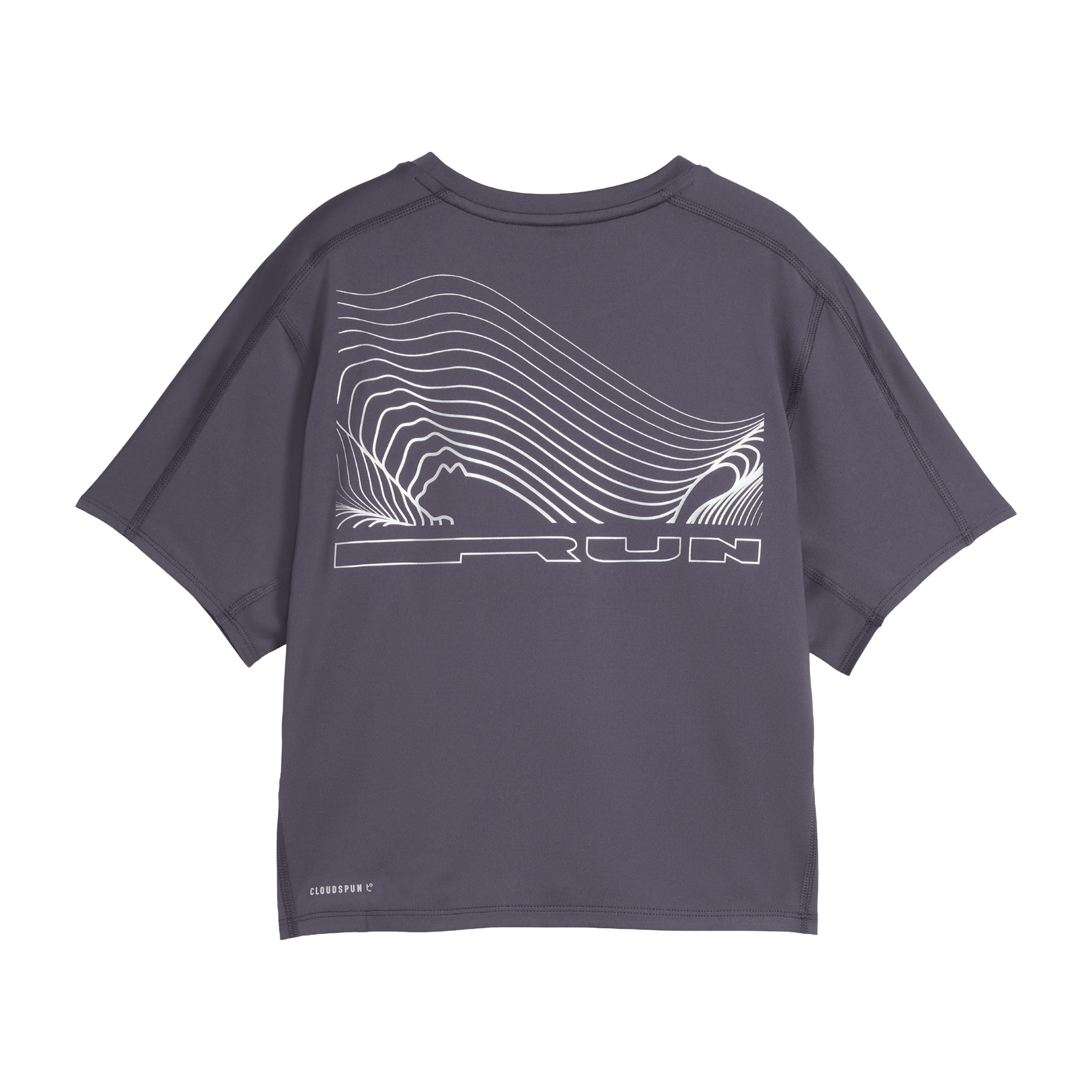 Womens Puma Run Brightstride Cloudspun Tee