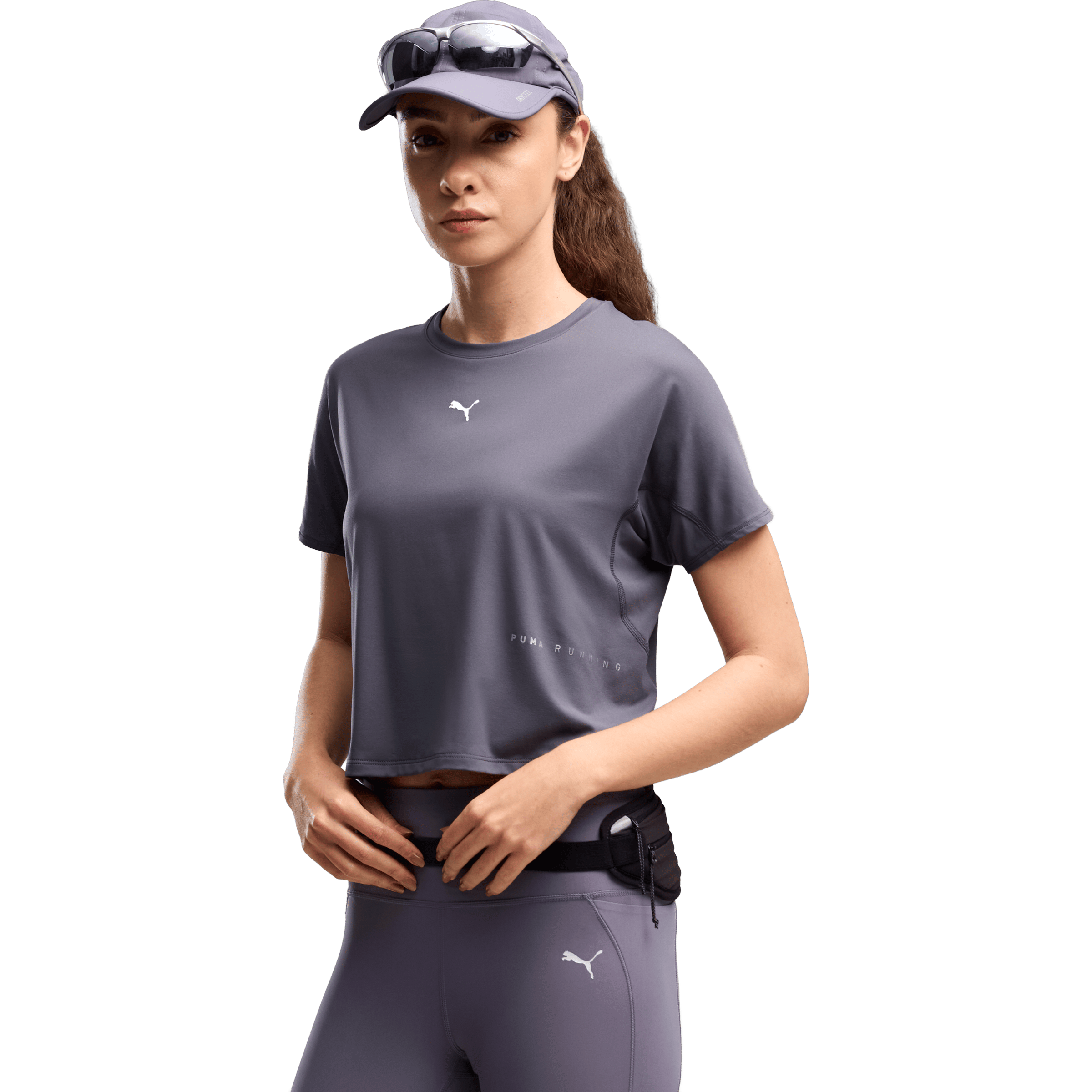 Womens Puma Run Brightstride Cloudspun Tee