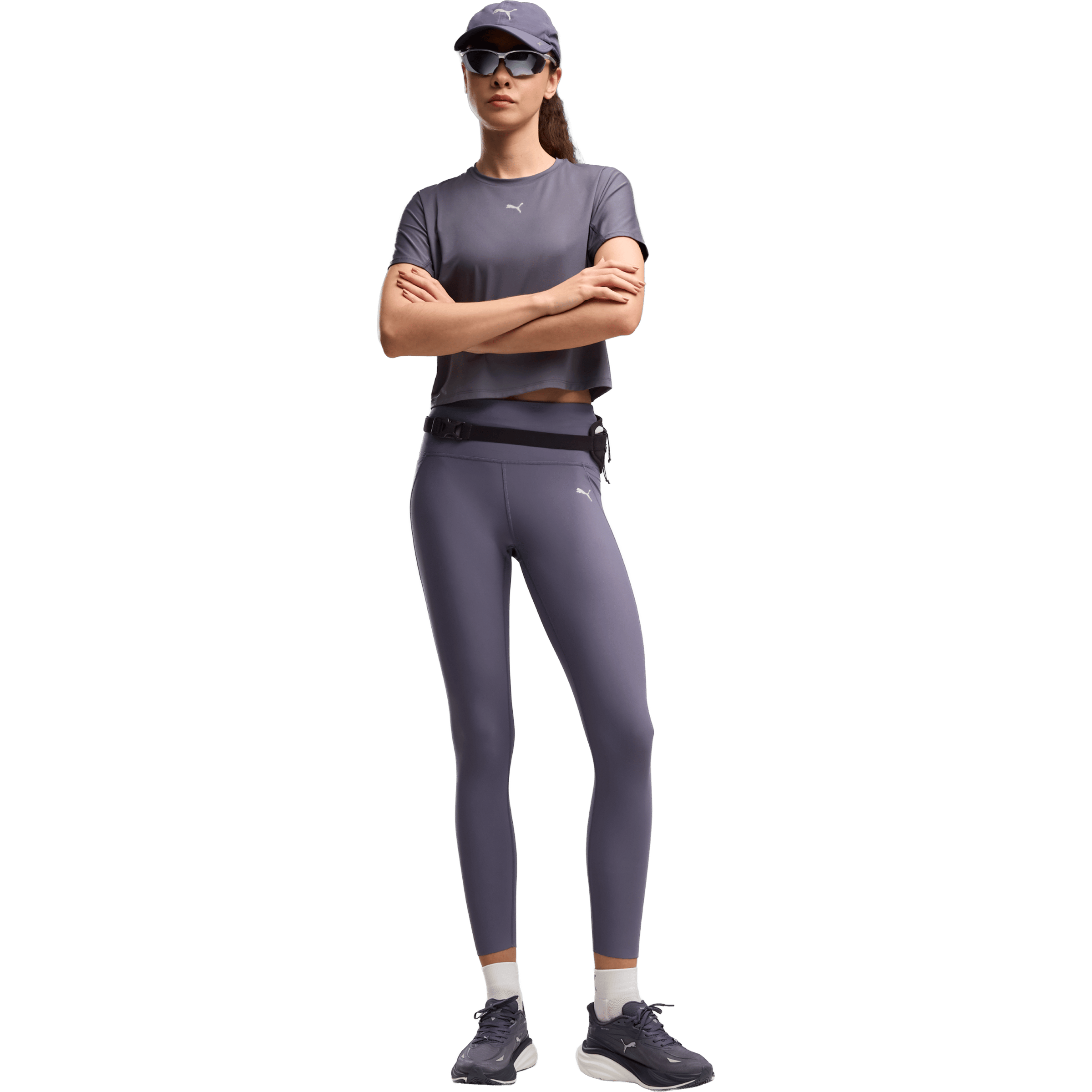 Womens Puma Run Brightstride Cloudspun Tee