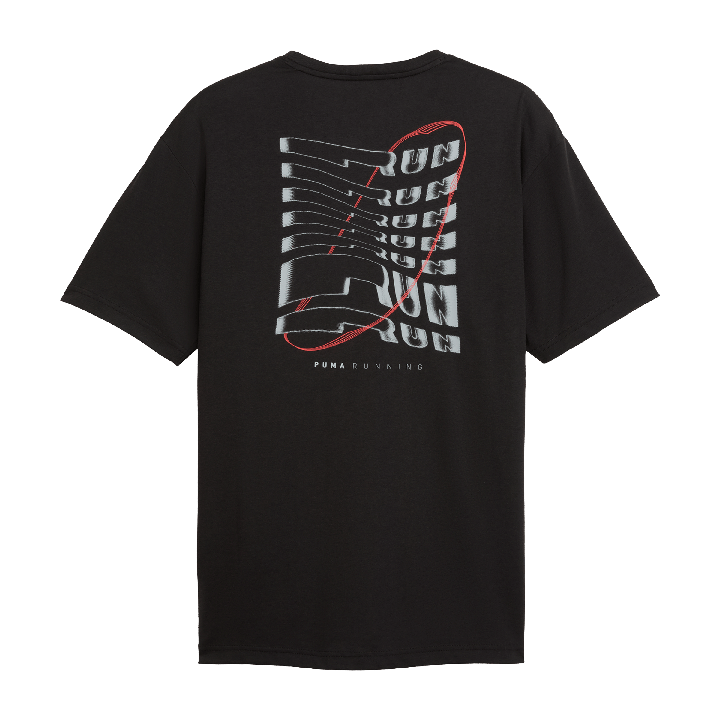 Mens Puma Run Culture Graphic Tee