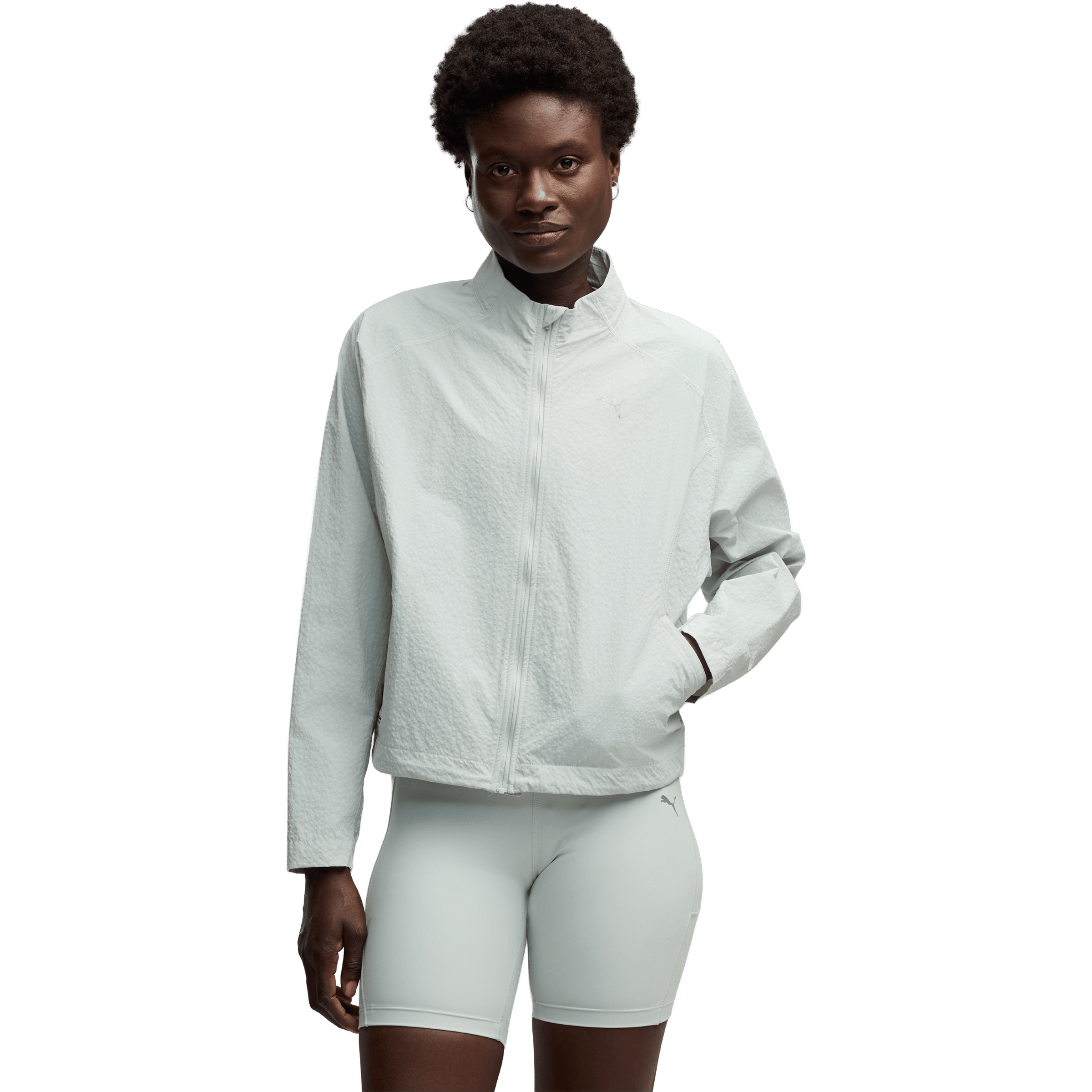 Womens Puma Run Brightside Windcell Woven Jacket