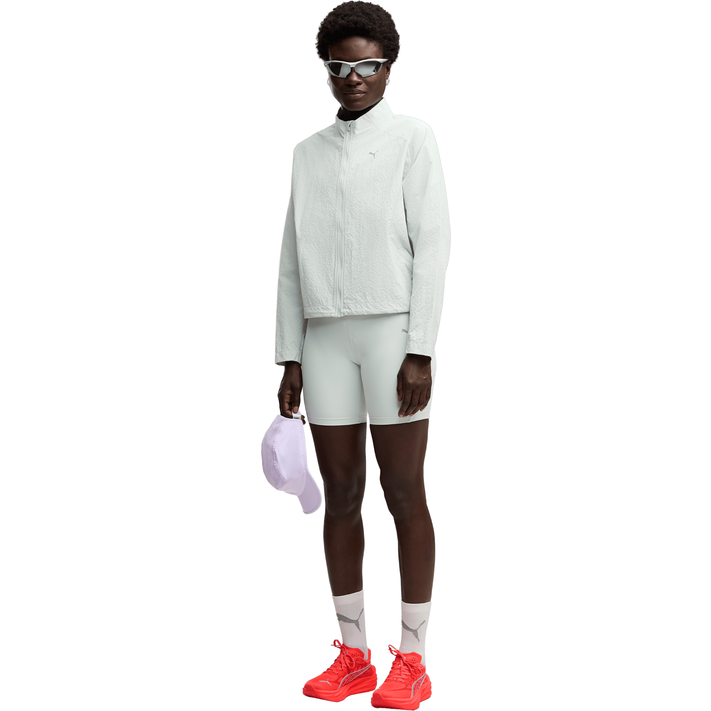 Womens Puma Run Brightside Windcell Woven Jacket