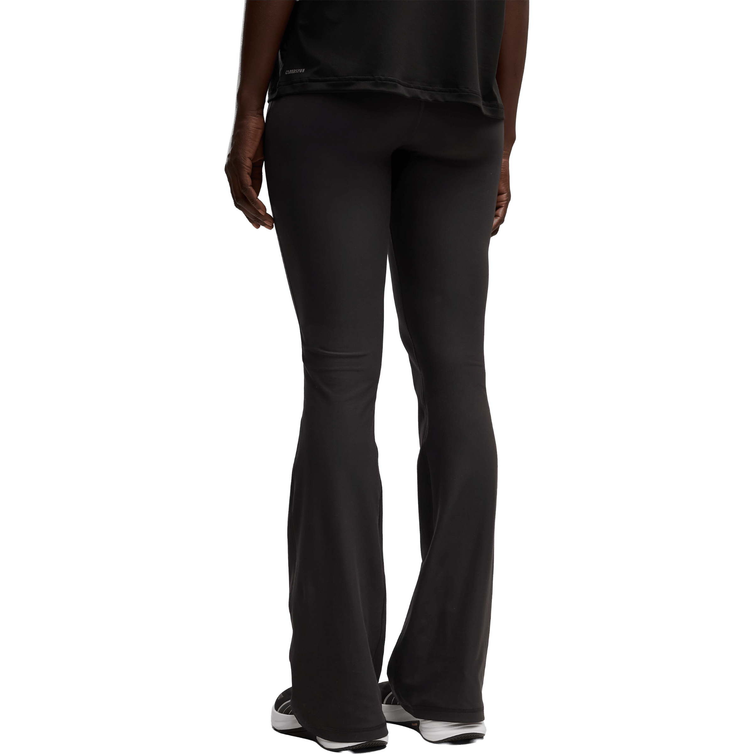 Womens Puma Cloudspun Flare Wide Leg Tights