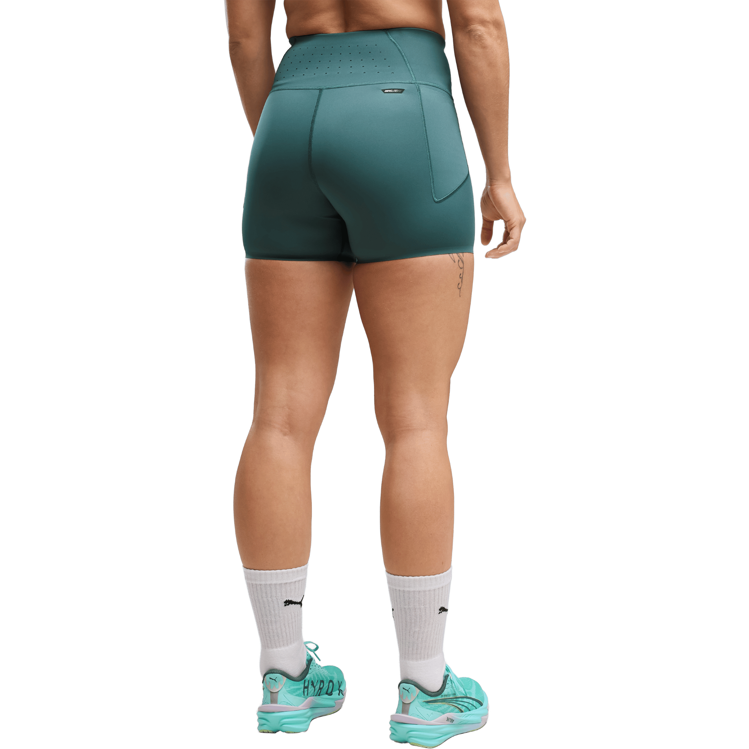 Womens Puma Puma x Hyrox PWRMODE (4") Short Tights