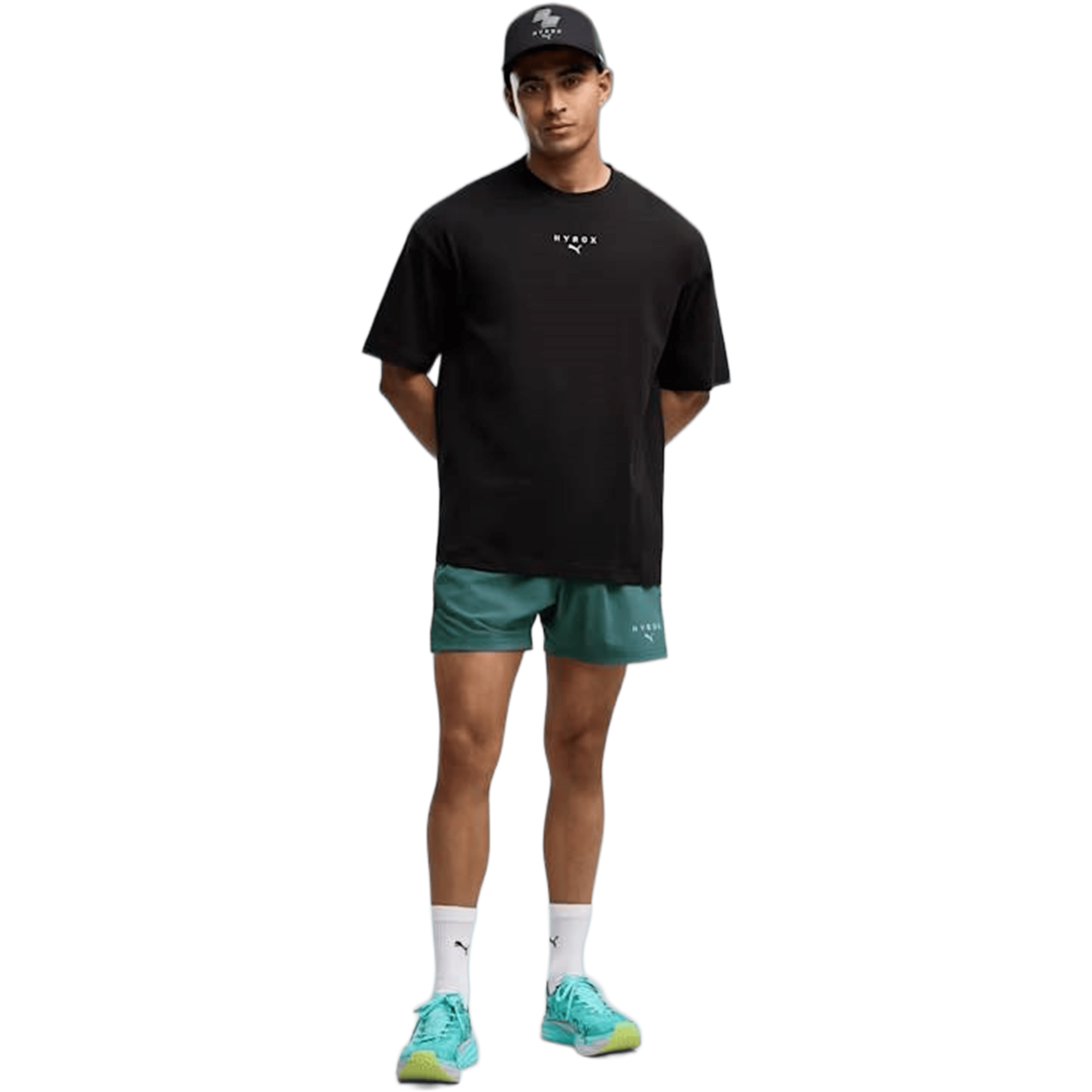 Mens Puma Puma X Hyrox Lifestyle Oversized Training Tee