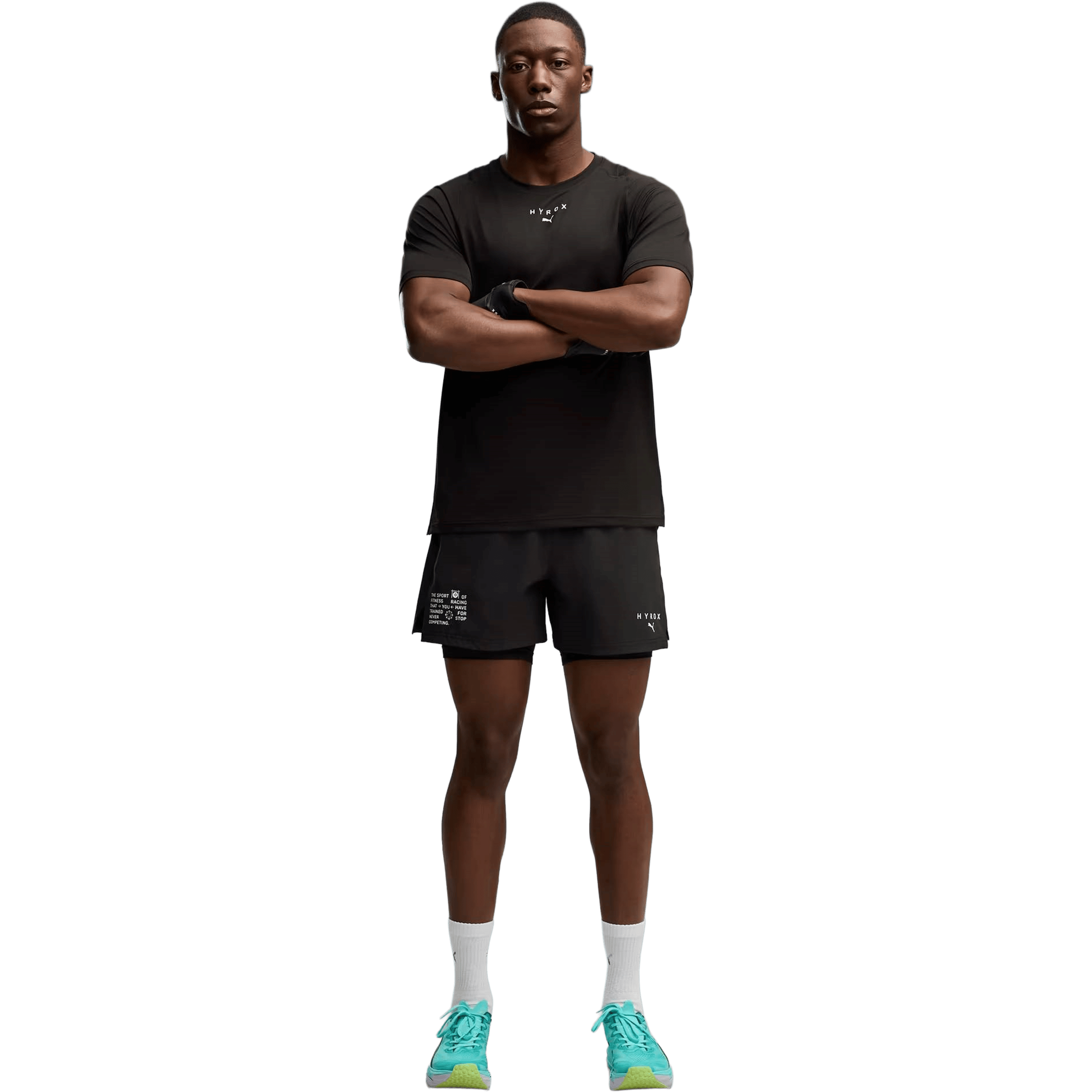 Mens Puma Puma X Hyrox PWRMODE Training Tee