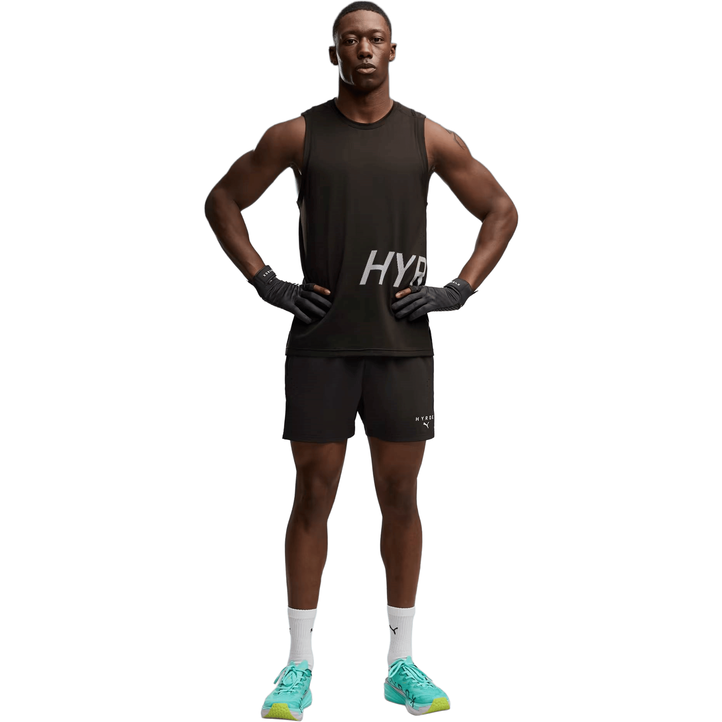 Mens Puma Puma X Hyrox PWRMODE (5") Training Shorts
