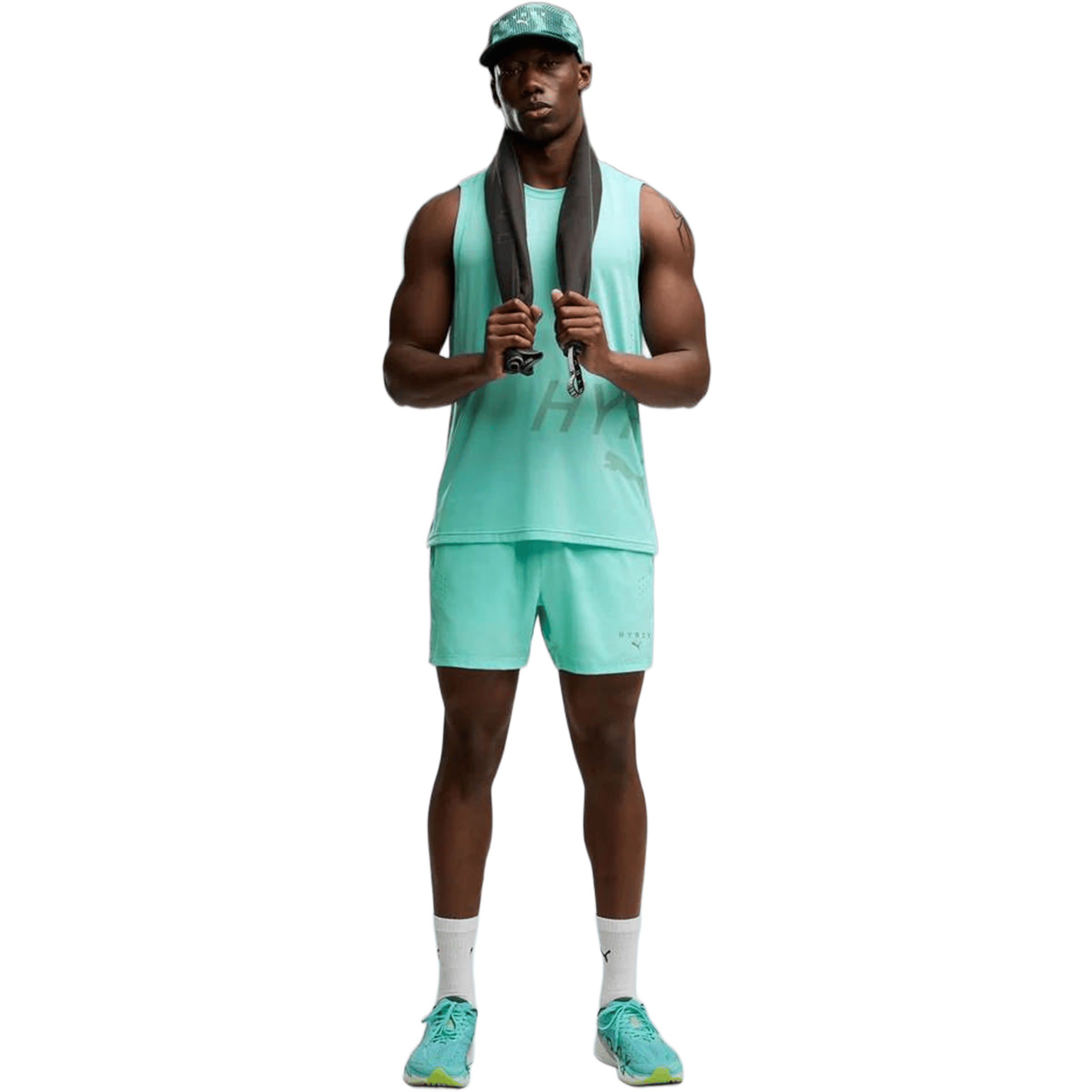 Mens Puma Puma X Hyrox PWRMODE (5") Training Shorts