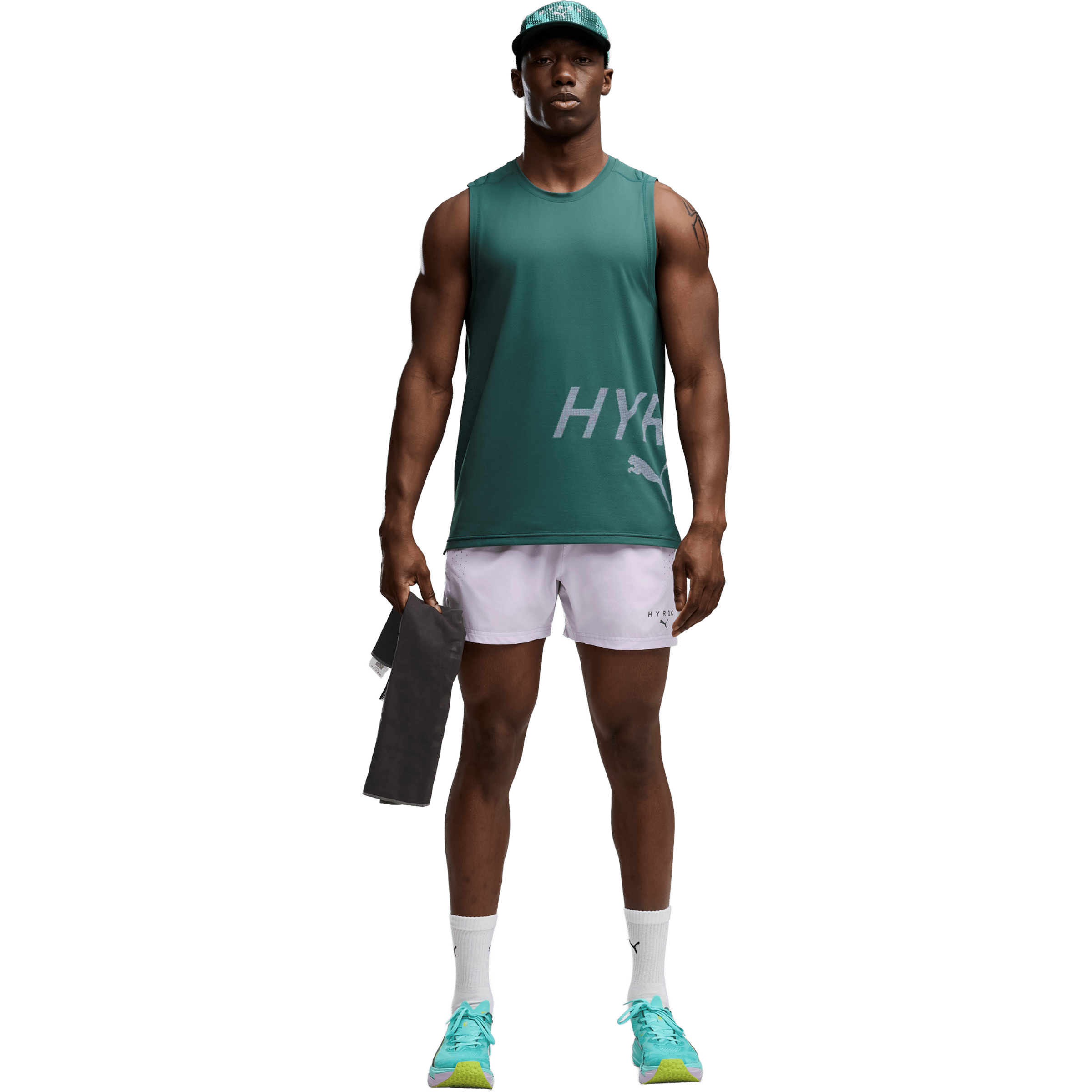 Mens Puma Hyrox PWRMODE (5") Shorts