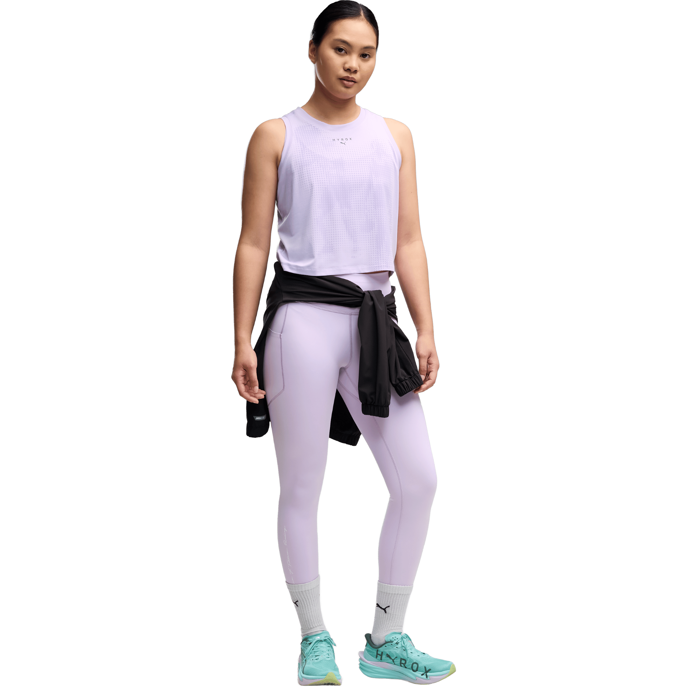 Womens Puma Puma X Hyrox CLOUDSPUN ThermoAdapt Crop Tank