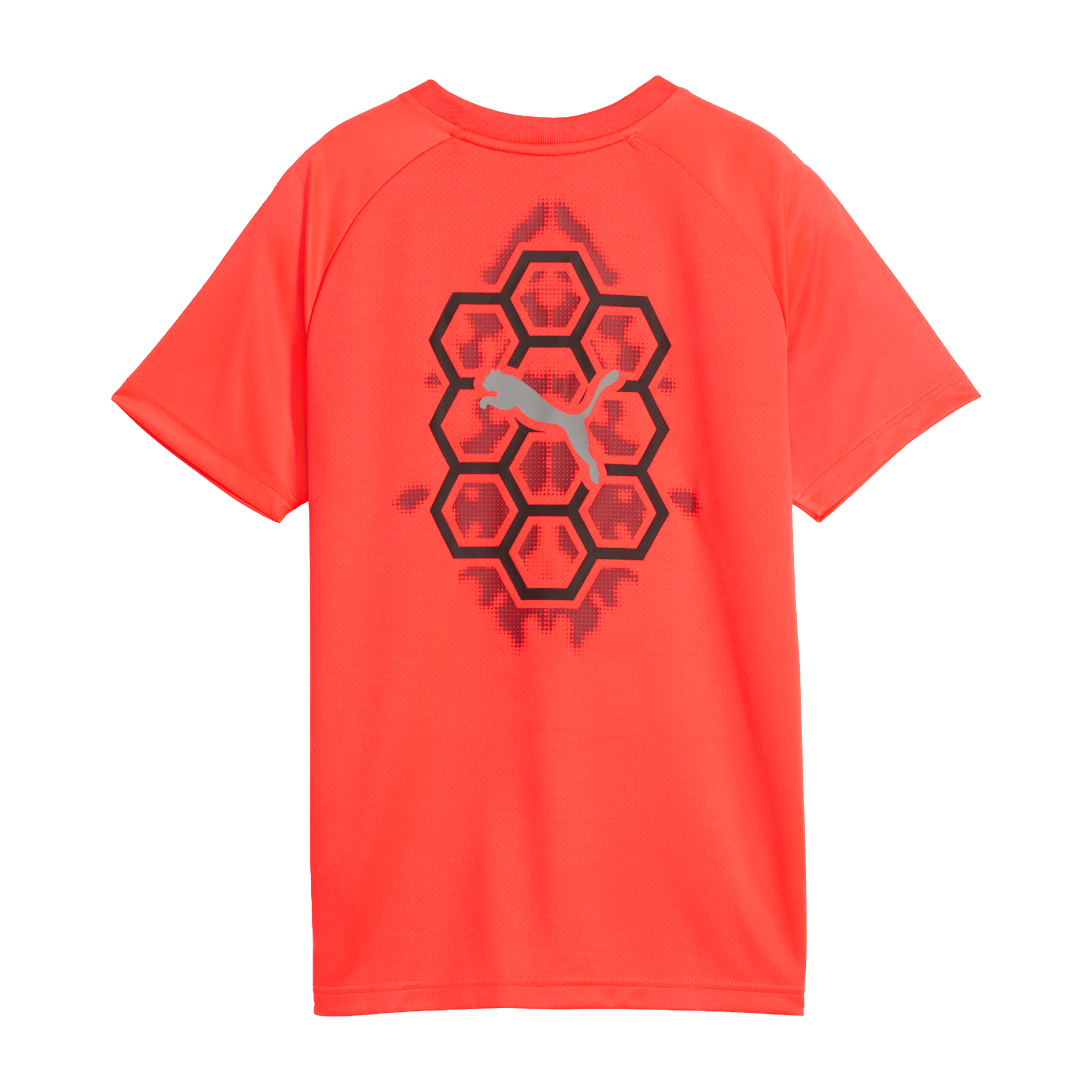 Kids Puma Active Sports Poly Back Graphic Tee