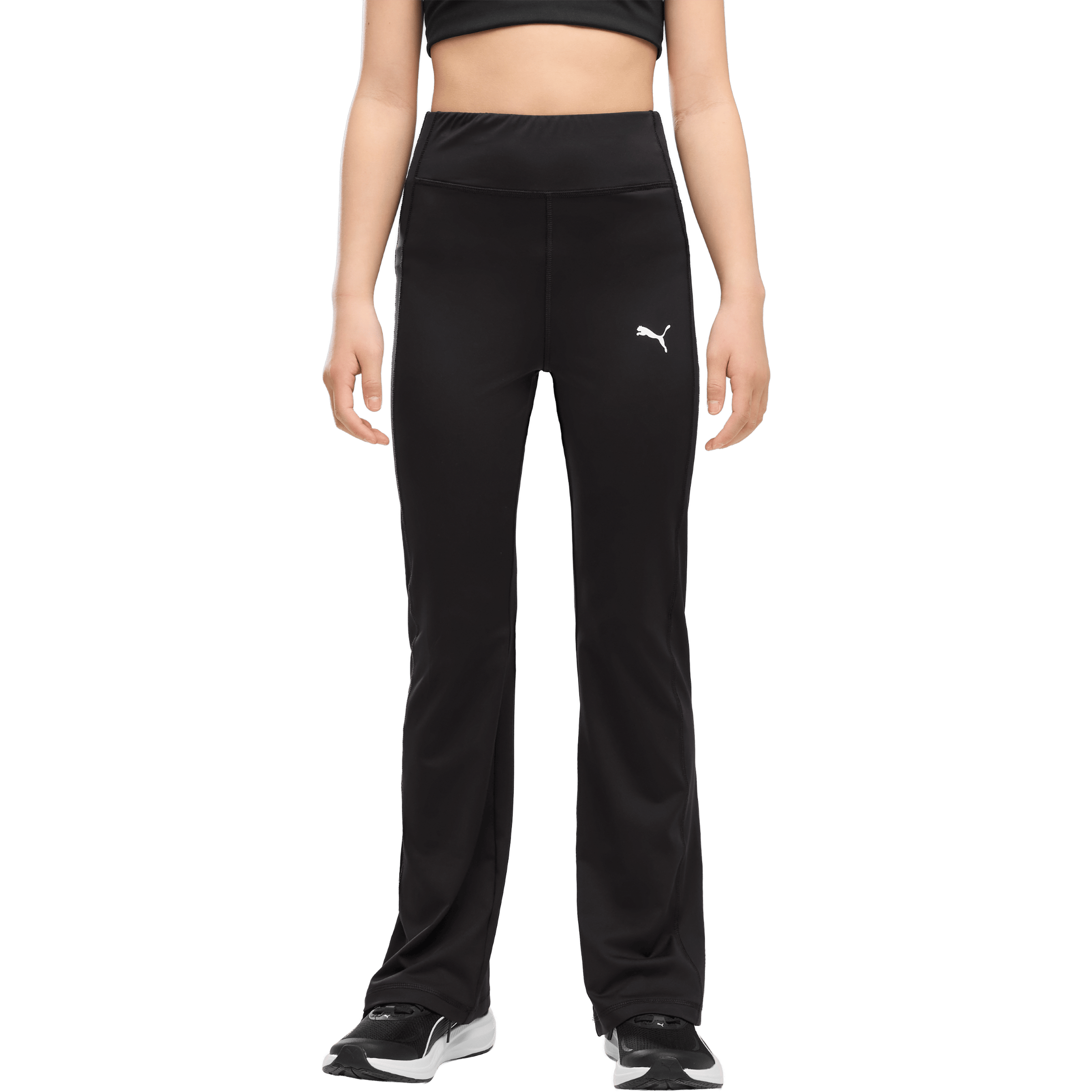 Kids Puma Train All Day Essentials High-Waist Flared Tights