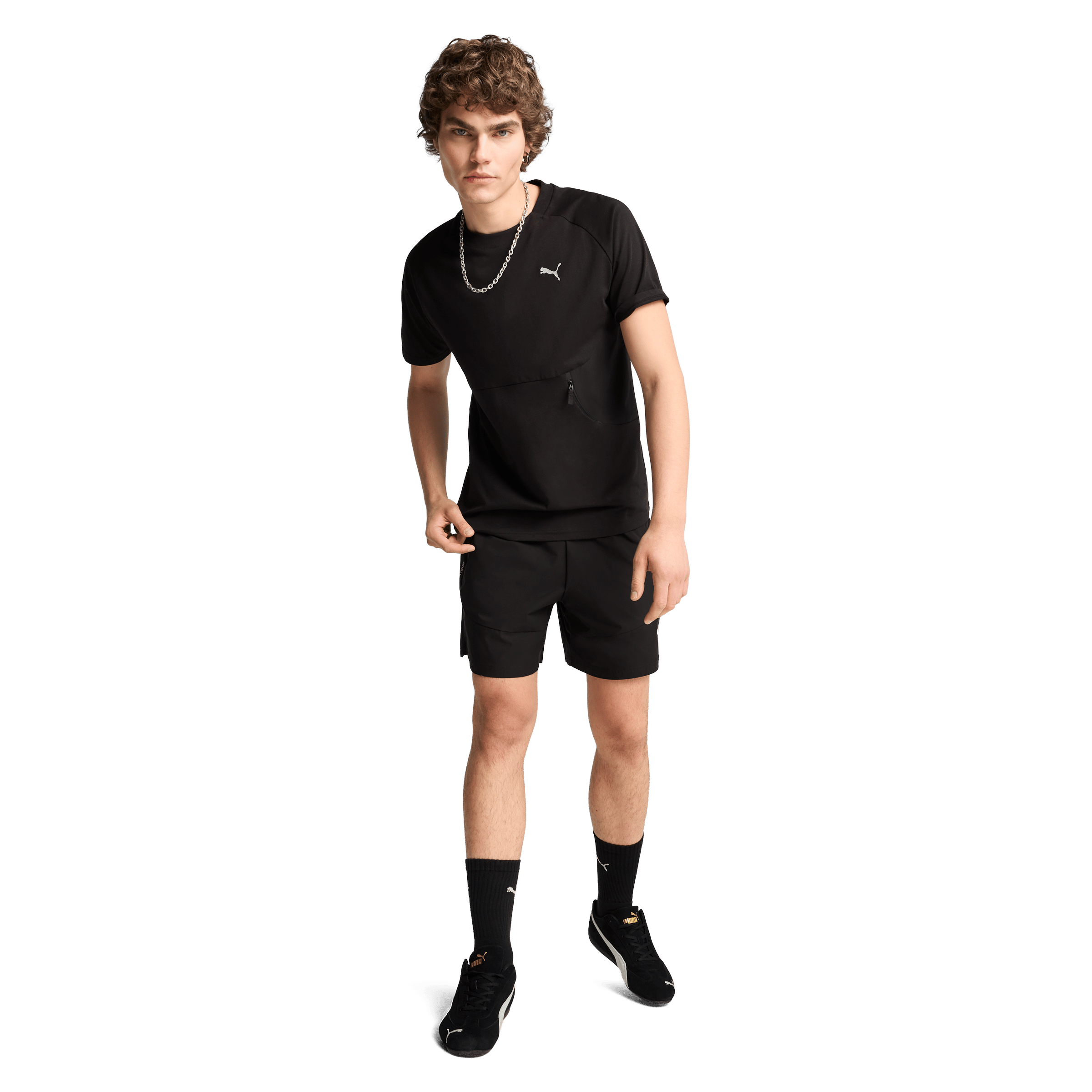 Mens Puma Pumatech (6") Relaxed Shorts
