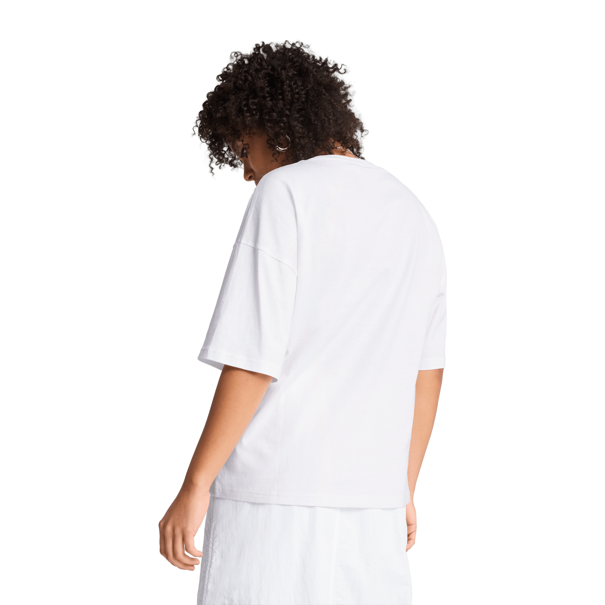 Womens Puma Wardrobe Essentials Oversized Tee