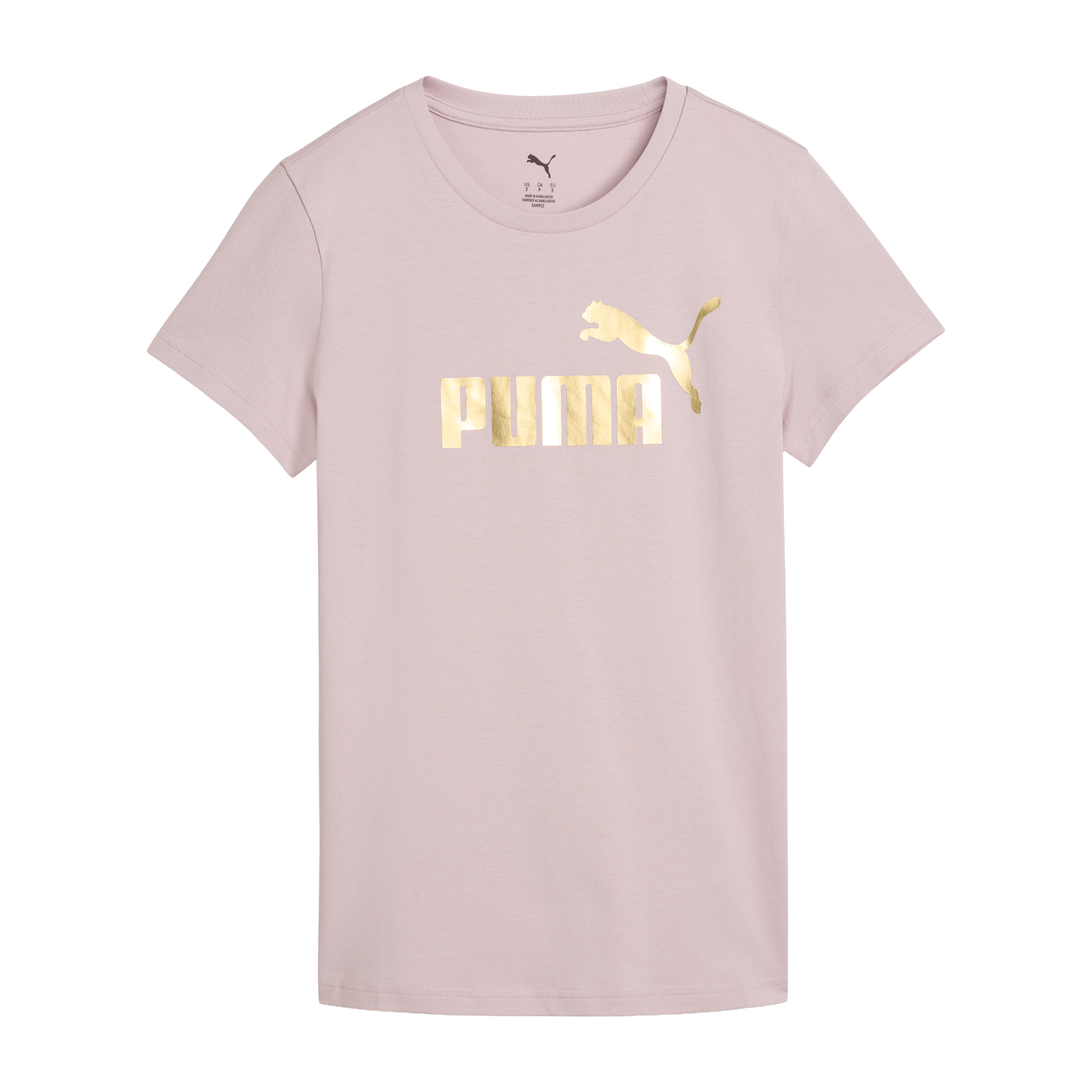 Womens Puma Essentials Metallic Logo Tee