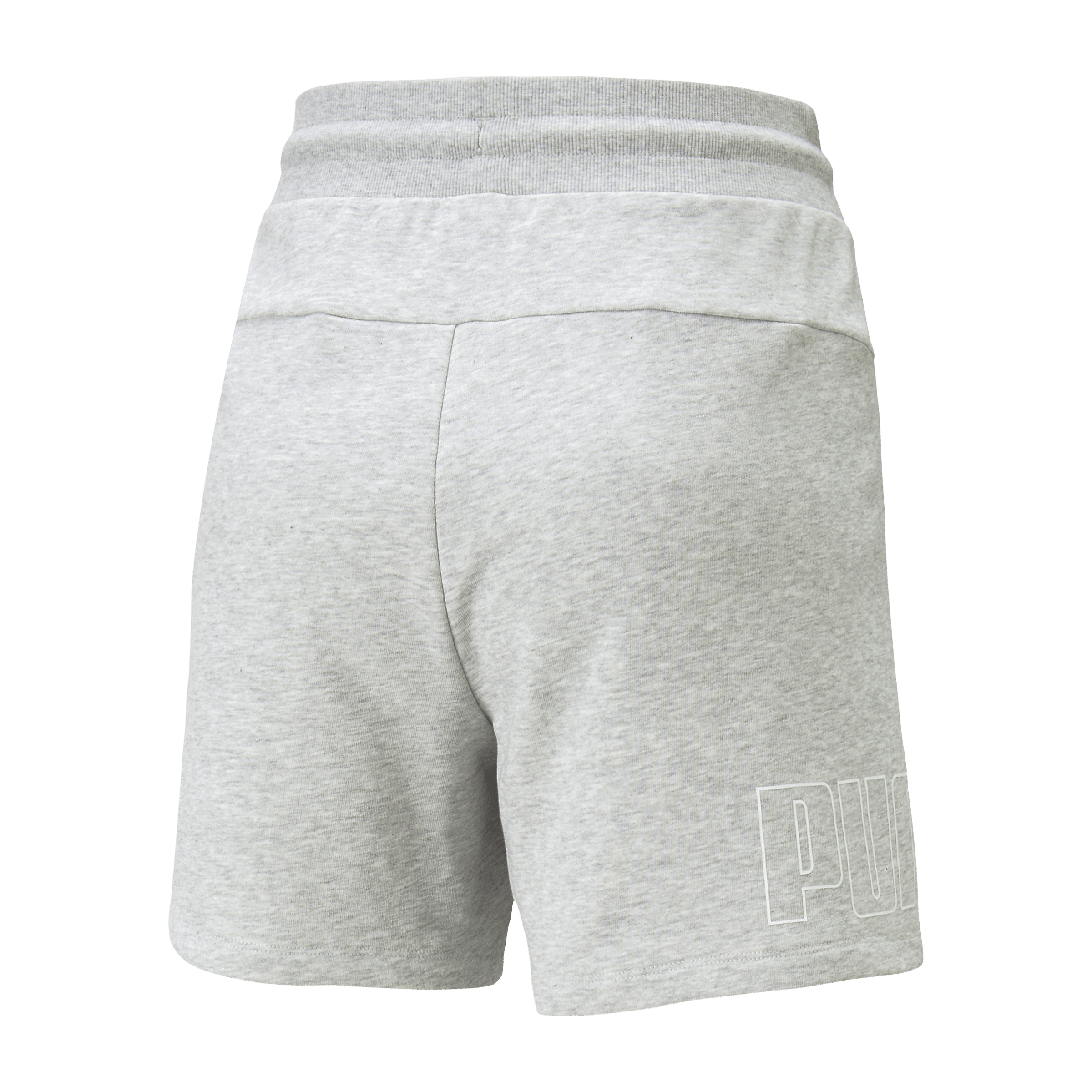 Womens Puma Power Colorblock High-Waist Shorts
