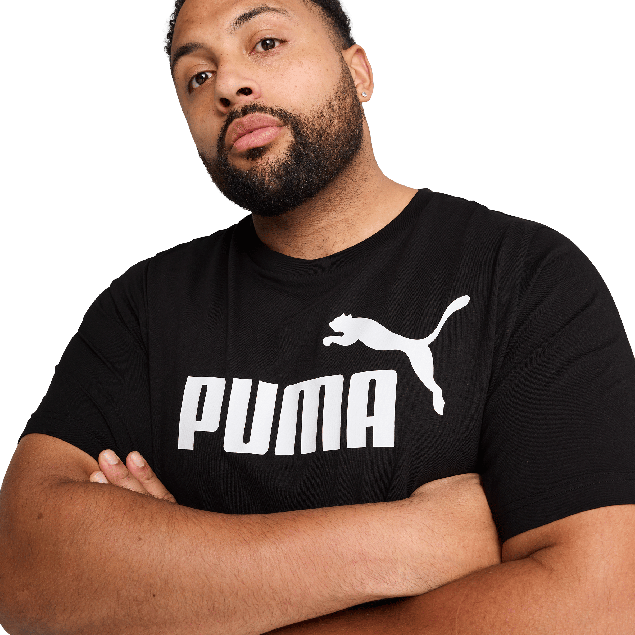 Mens Puma Essentials No.1 Logo Tee