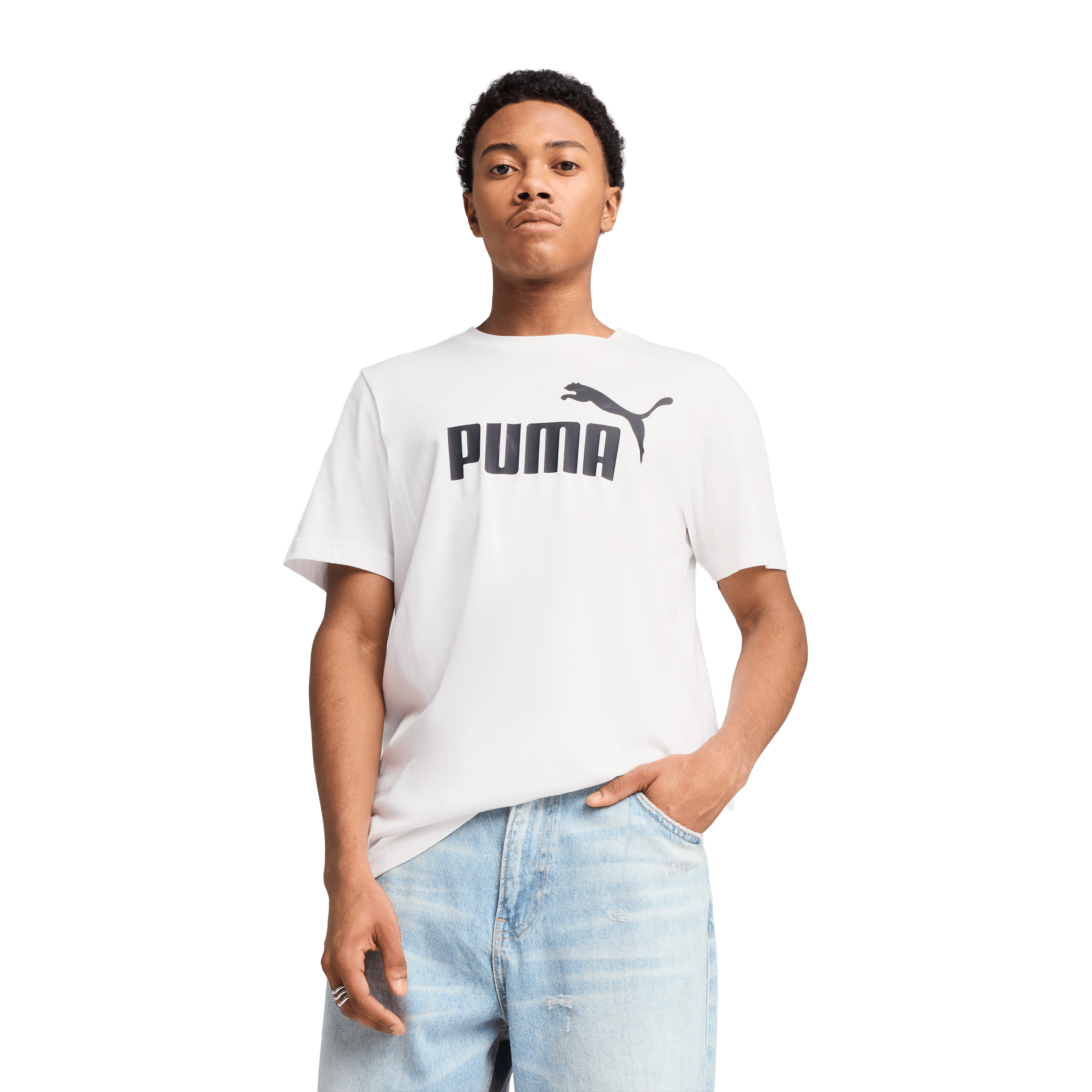Mens Puma Essentials No.1 Logo Tee