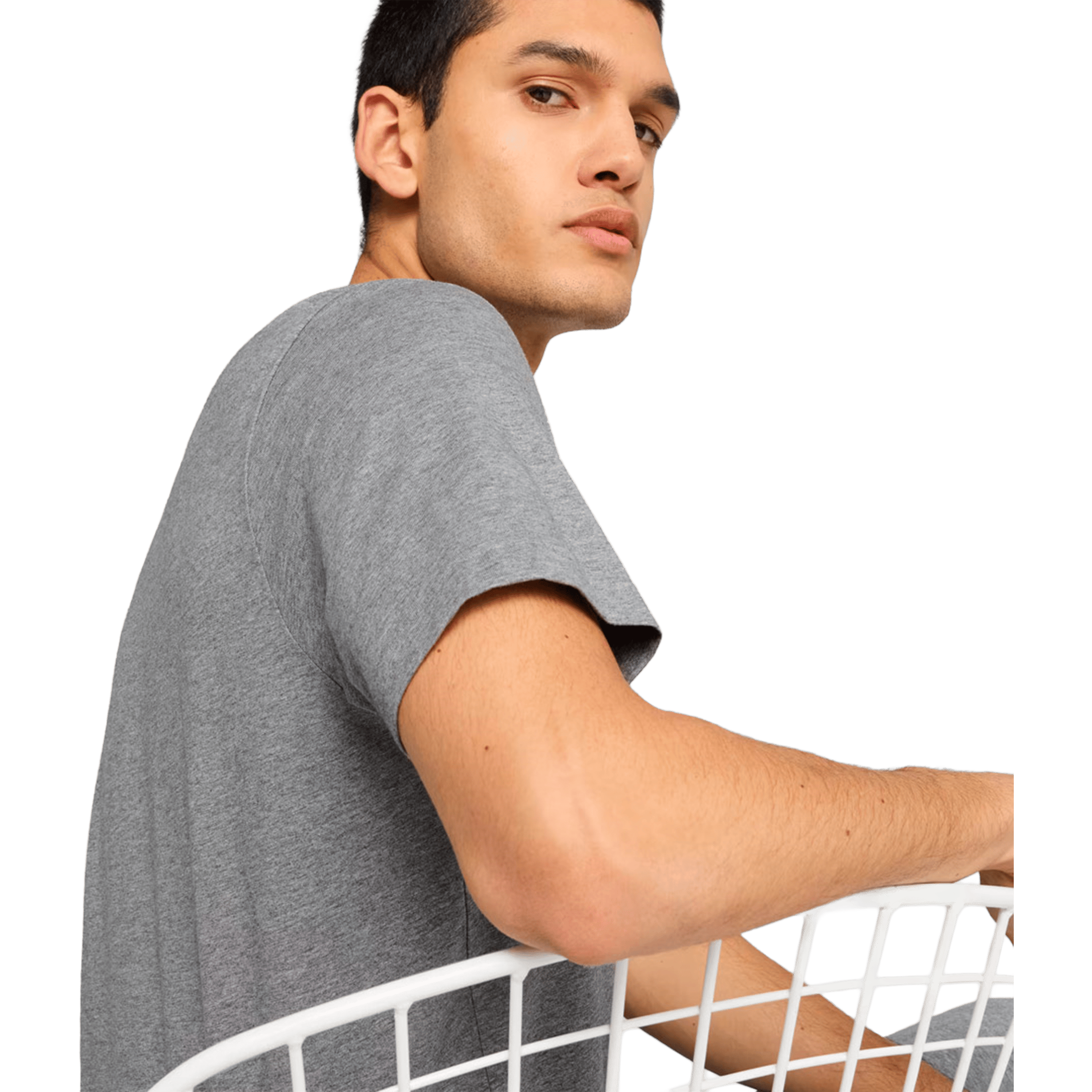 Mens Puma Essentials No.1 Logo Tee