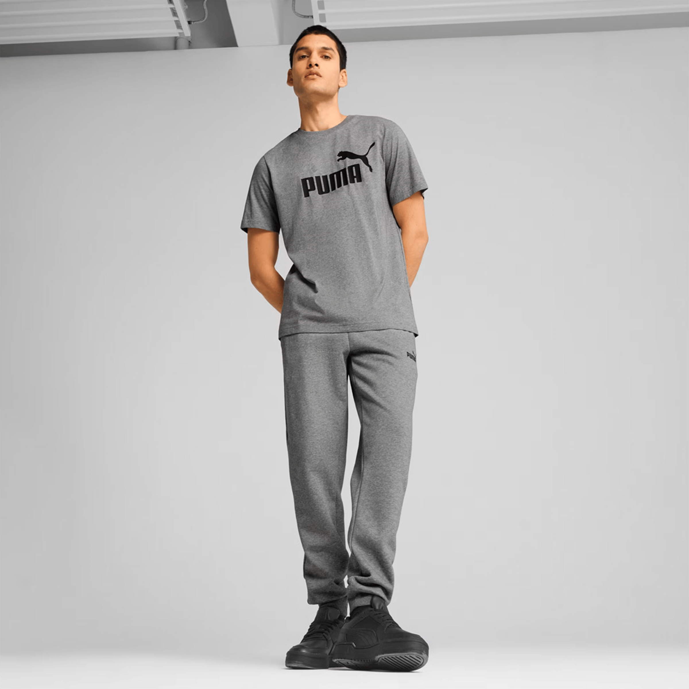 Mens Puma Essentials No.1 Logo Tee