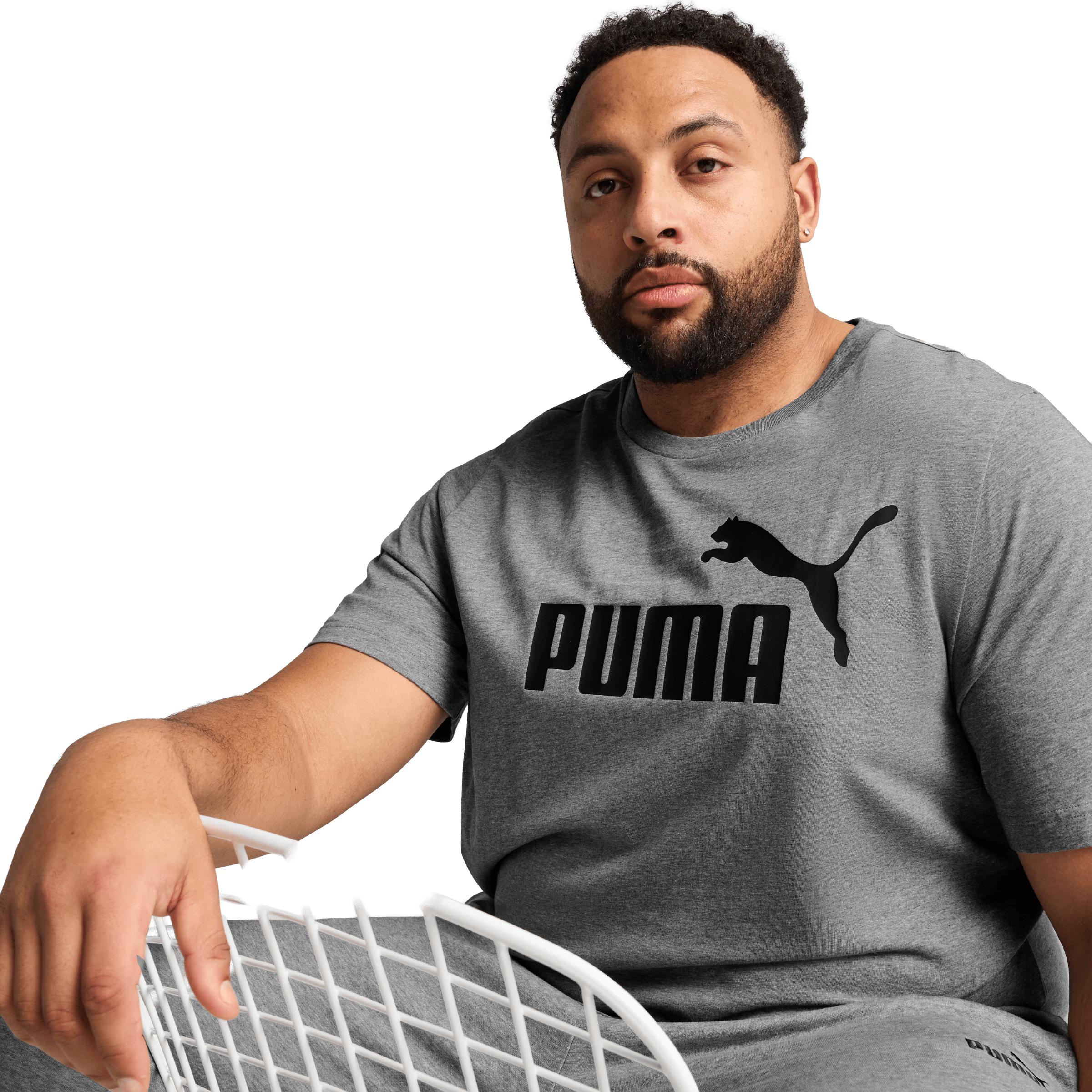 Mens Puma Essentials No.1 Logo Tee