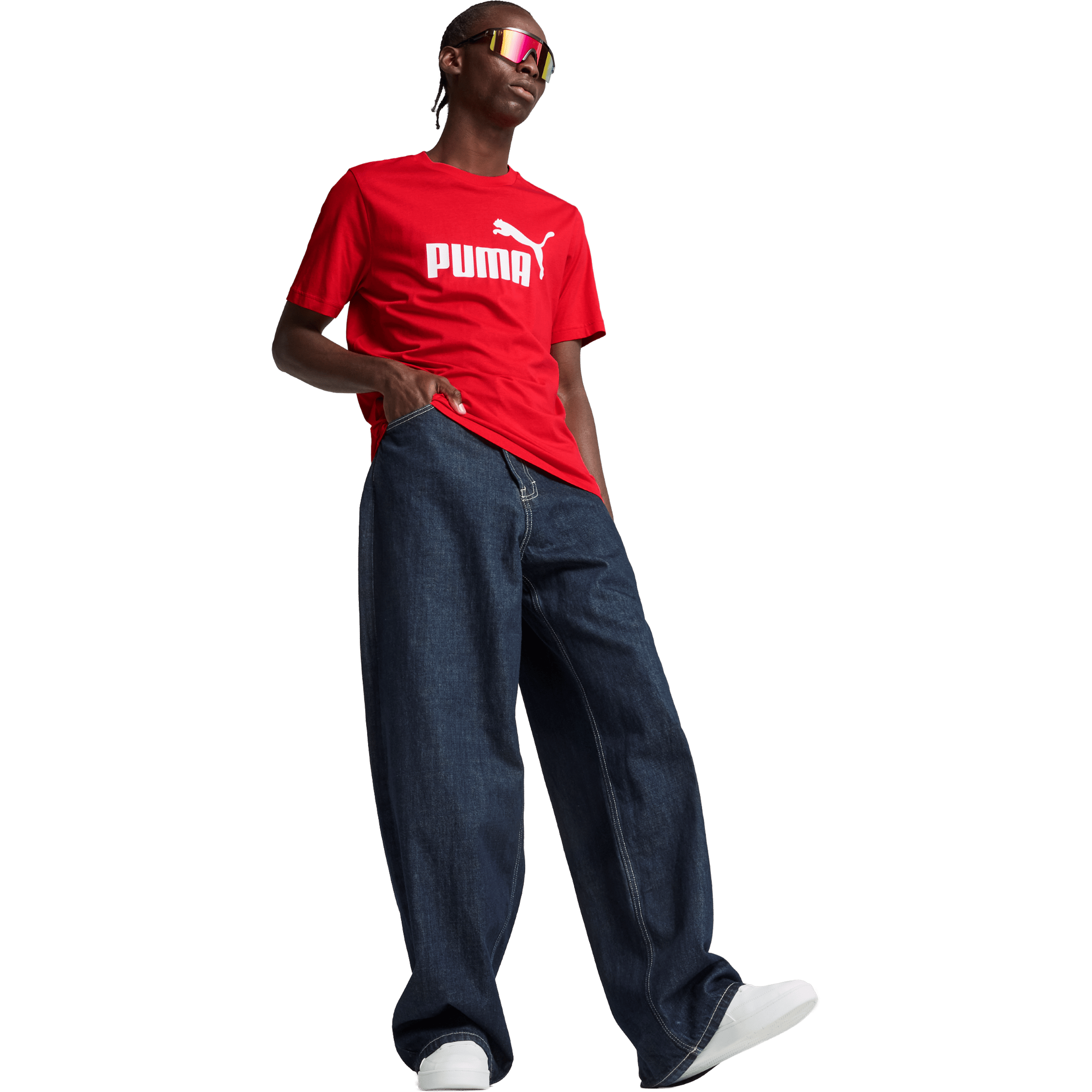 Mens Puma Essentials No.1 Logo Tee