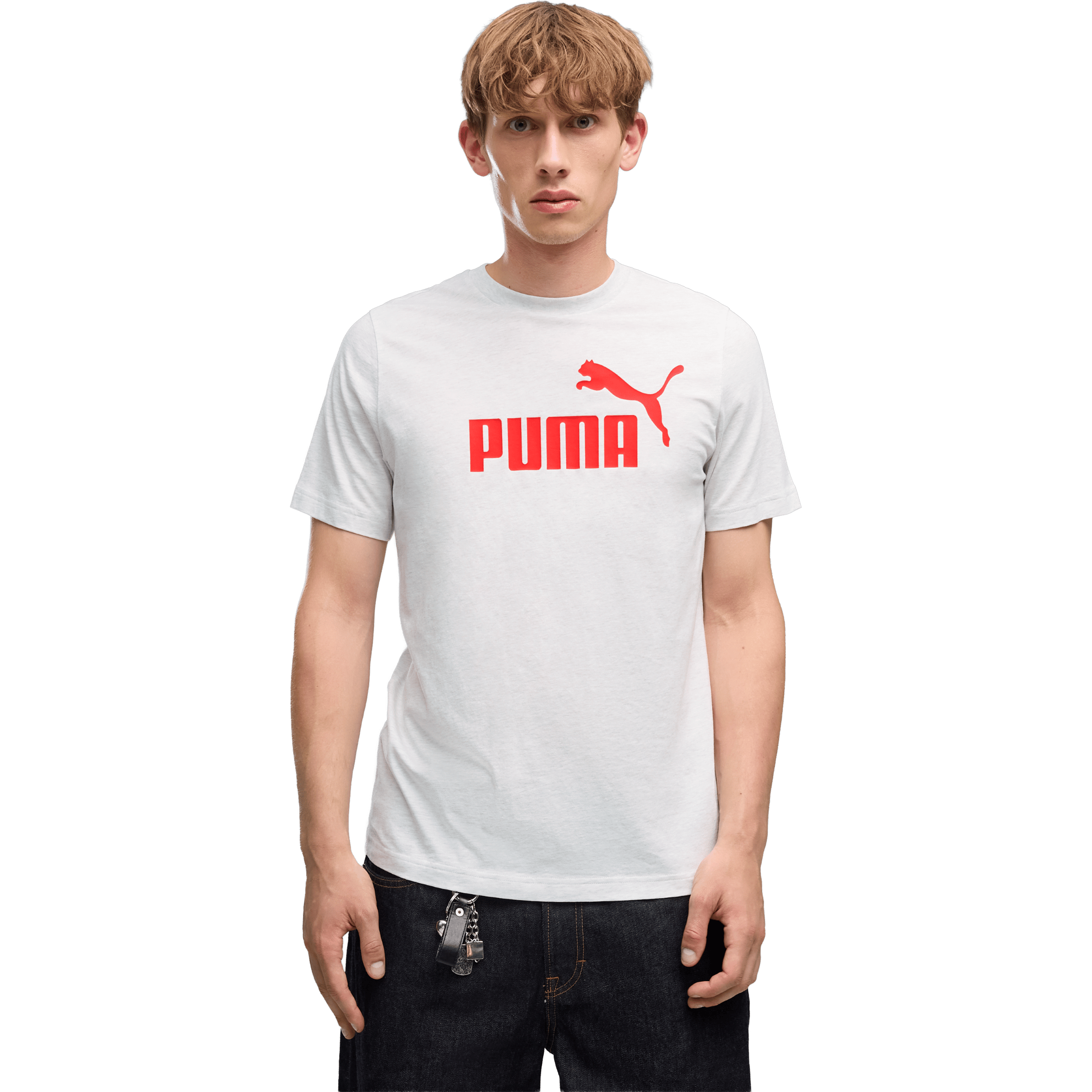 Mens Puma Essentials No.1 Logo Tee