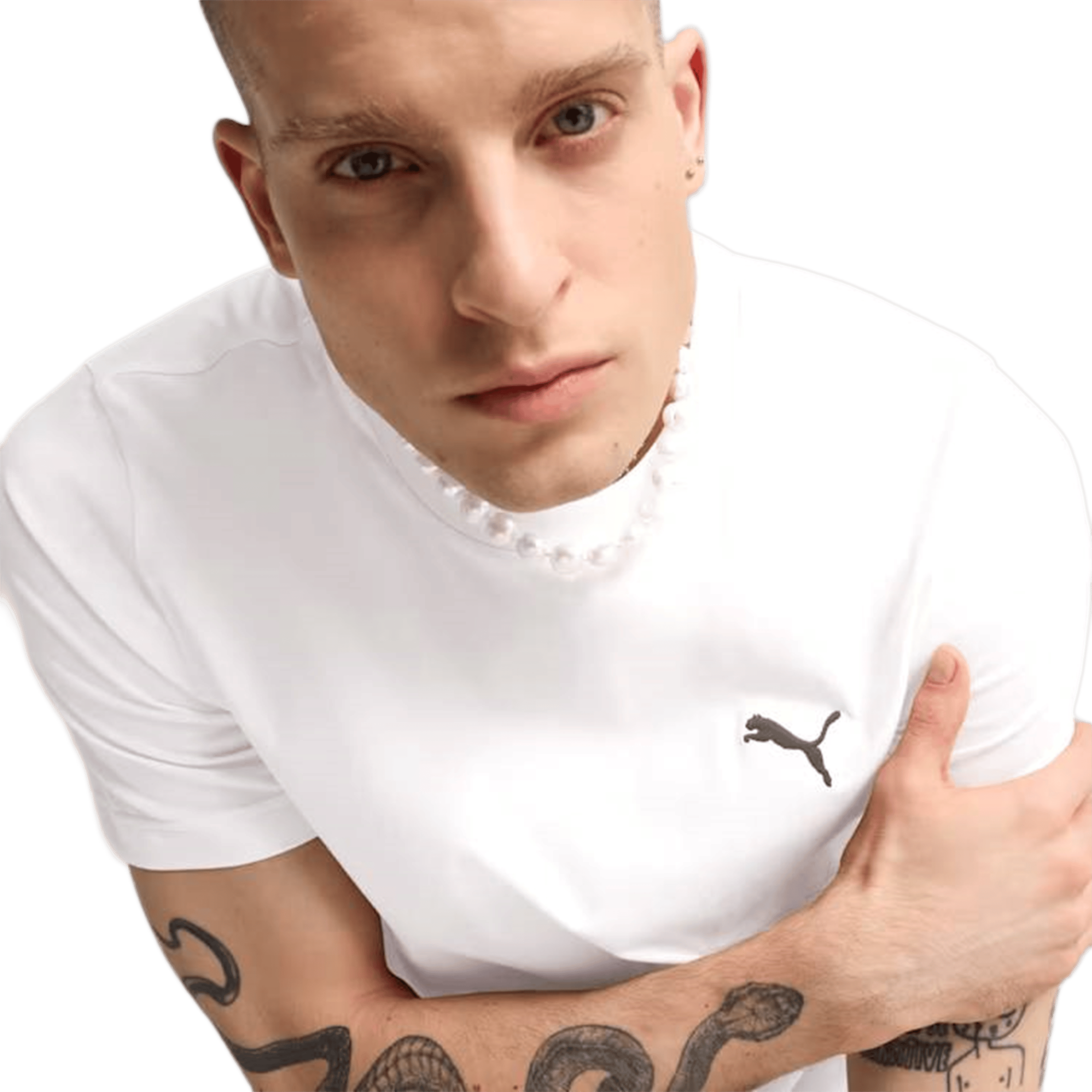 Mens Puma Essentials Small Logo Tee