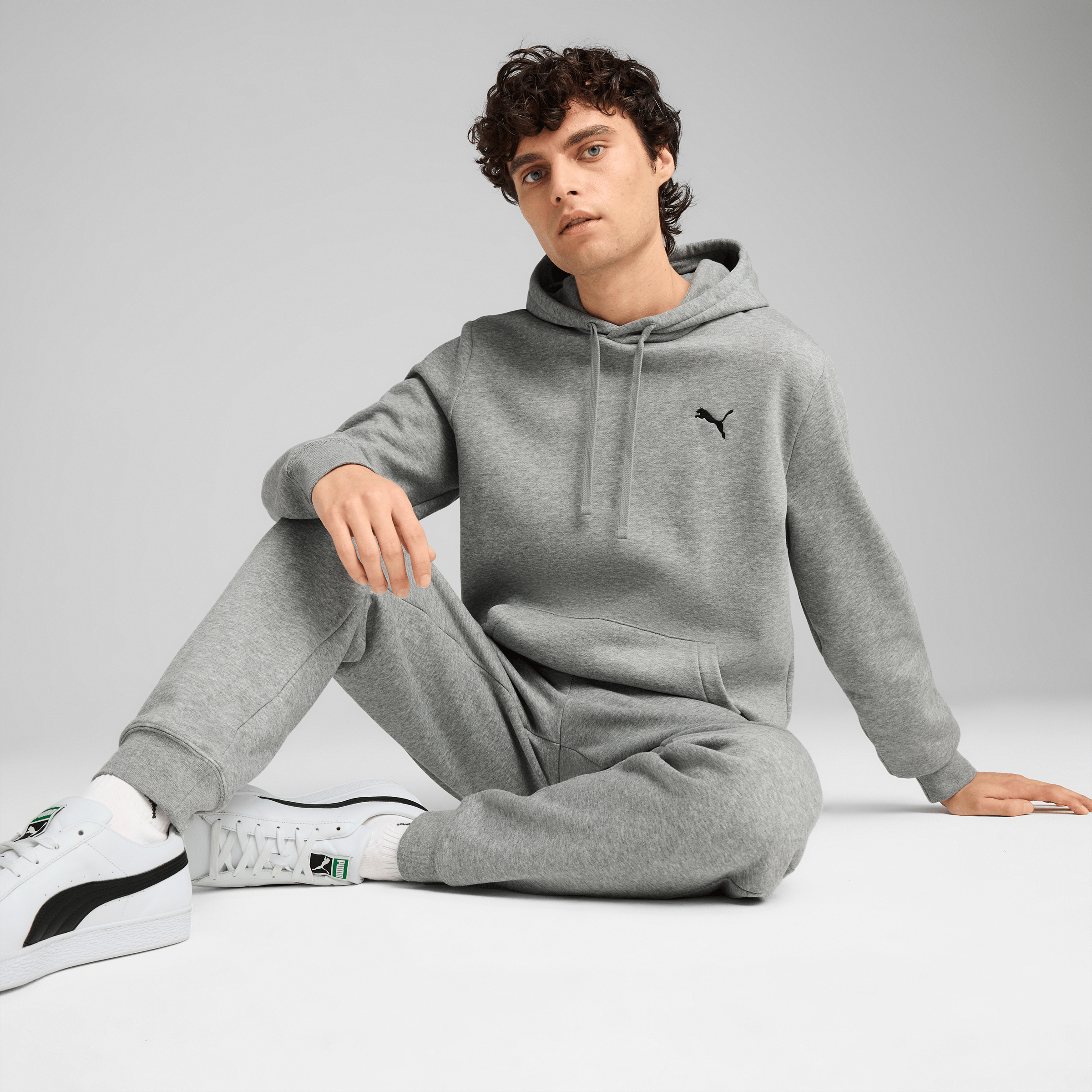 Mens Puma Essentials No.1 Logo Hoodie