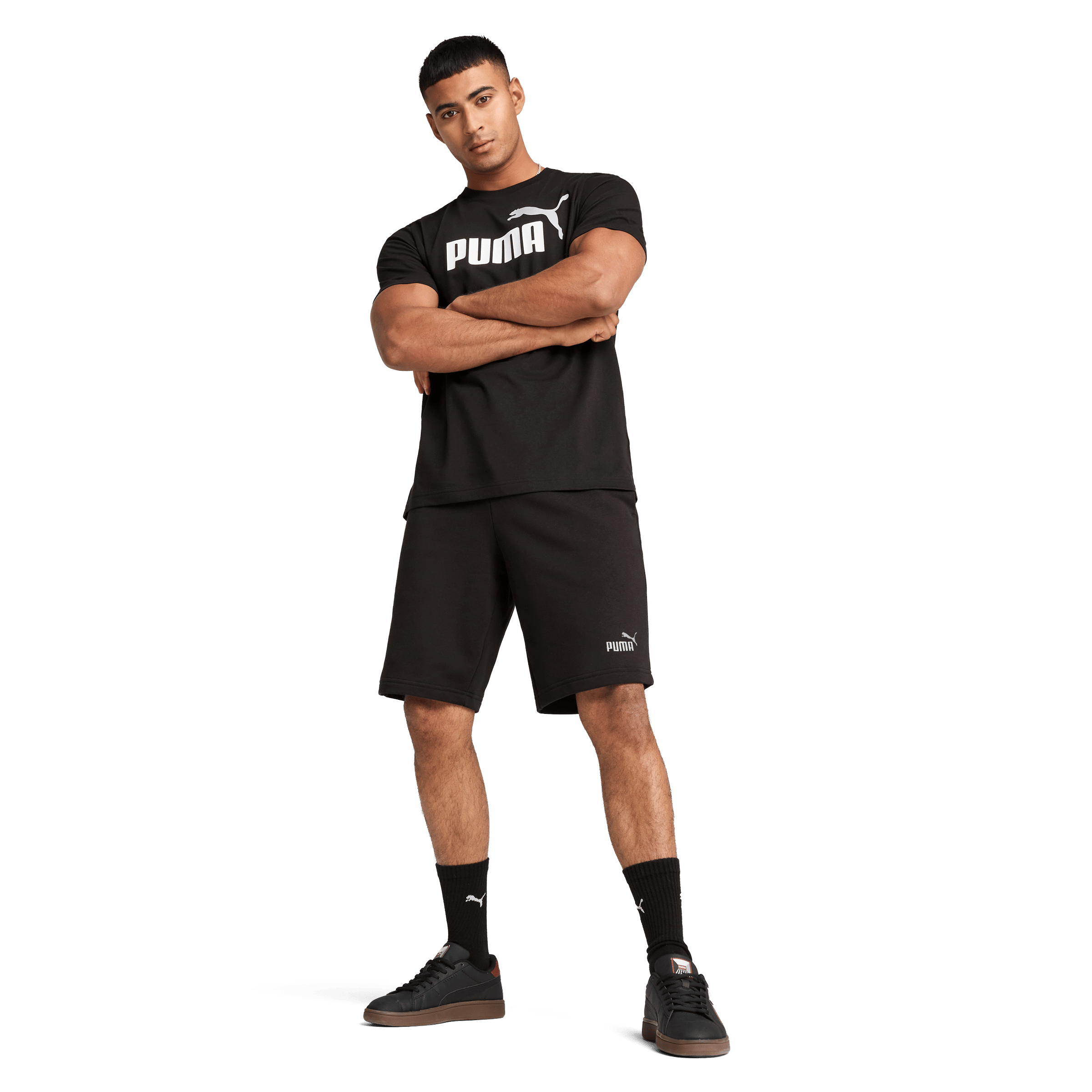 Mens Puma Essentials 2 Colour No. 1 Logo Tee