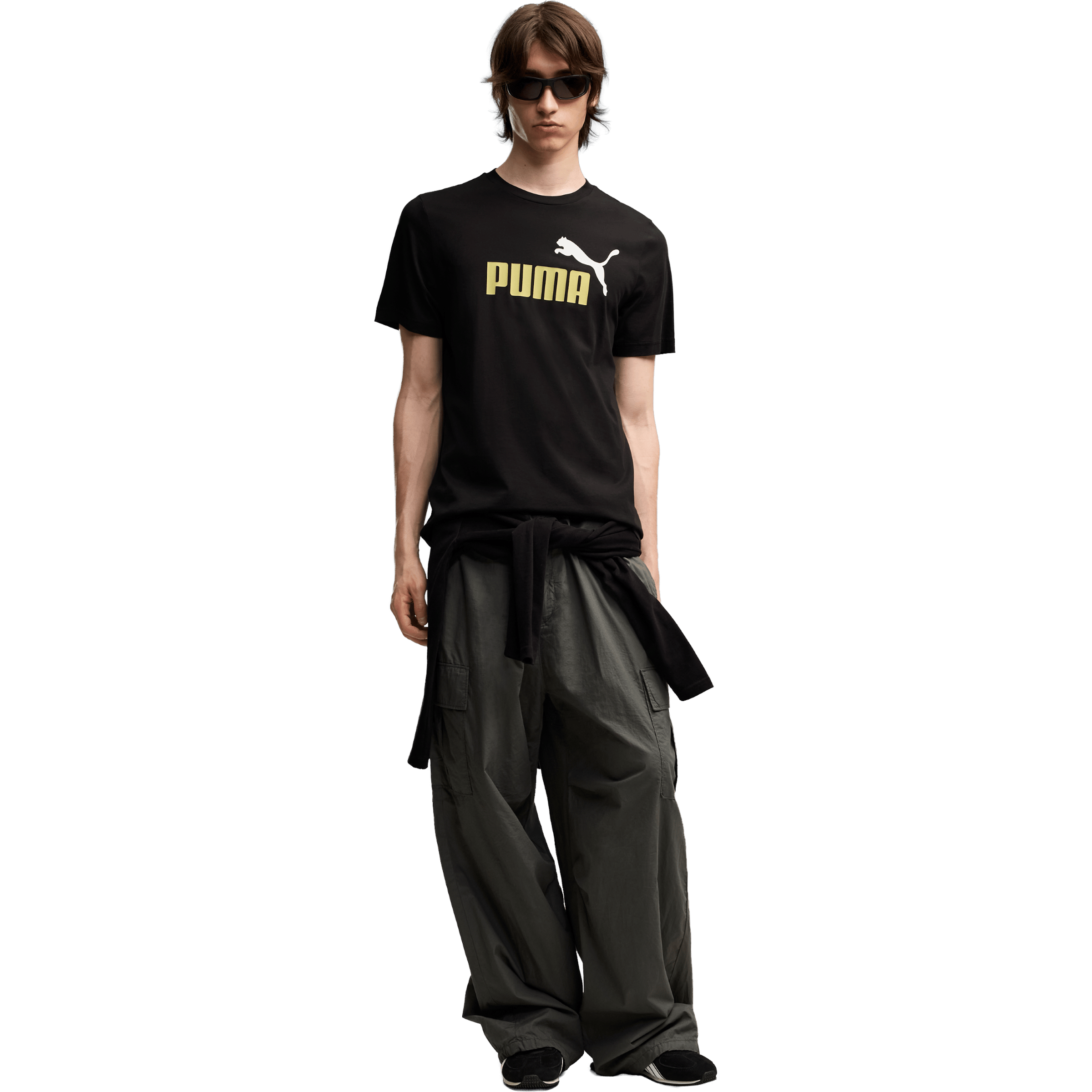 Mens Puma Essentials 2 Colour No. 1 Logo Tee