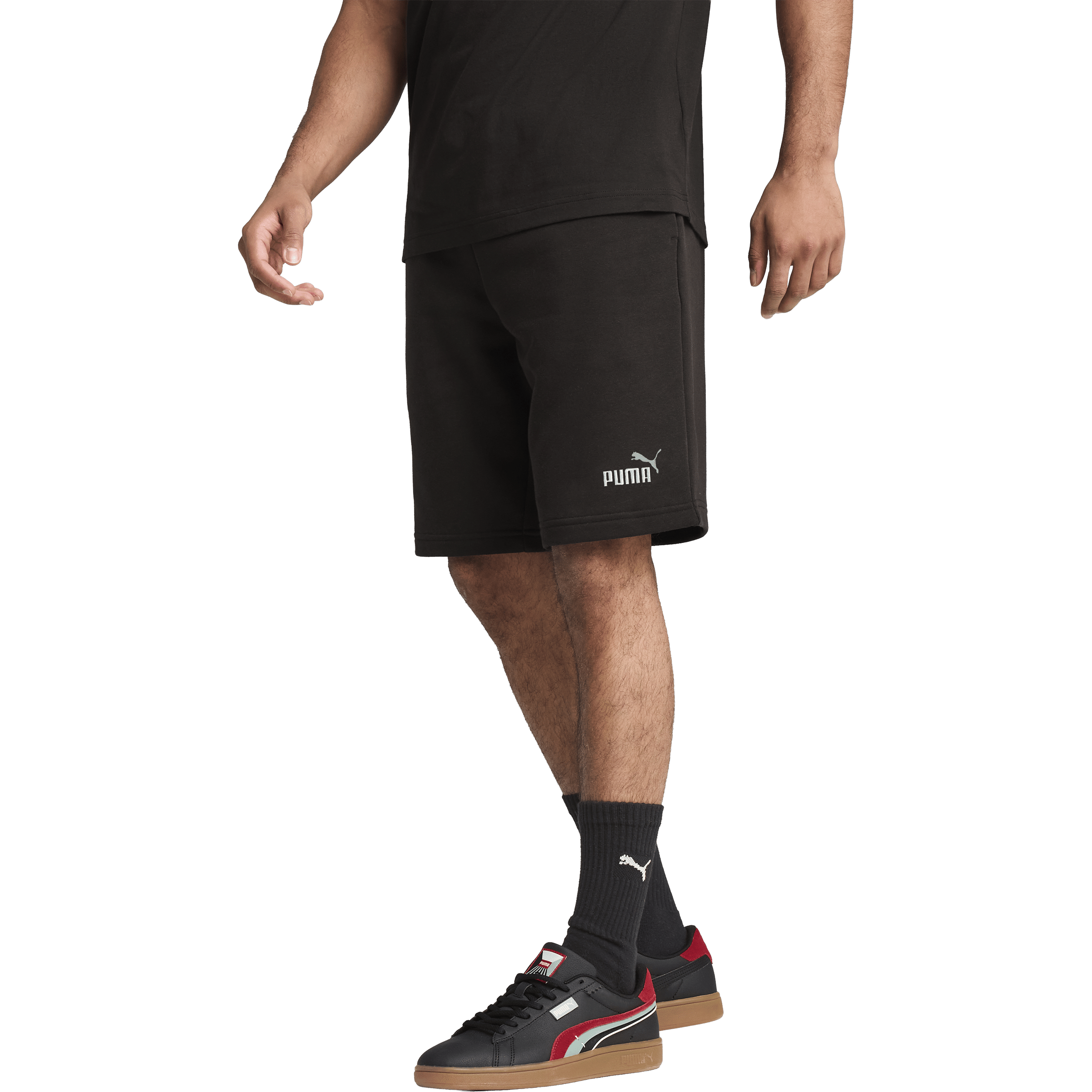 Mens Puma Essentials 2 Colour No. 1 Logo (10") Shorts