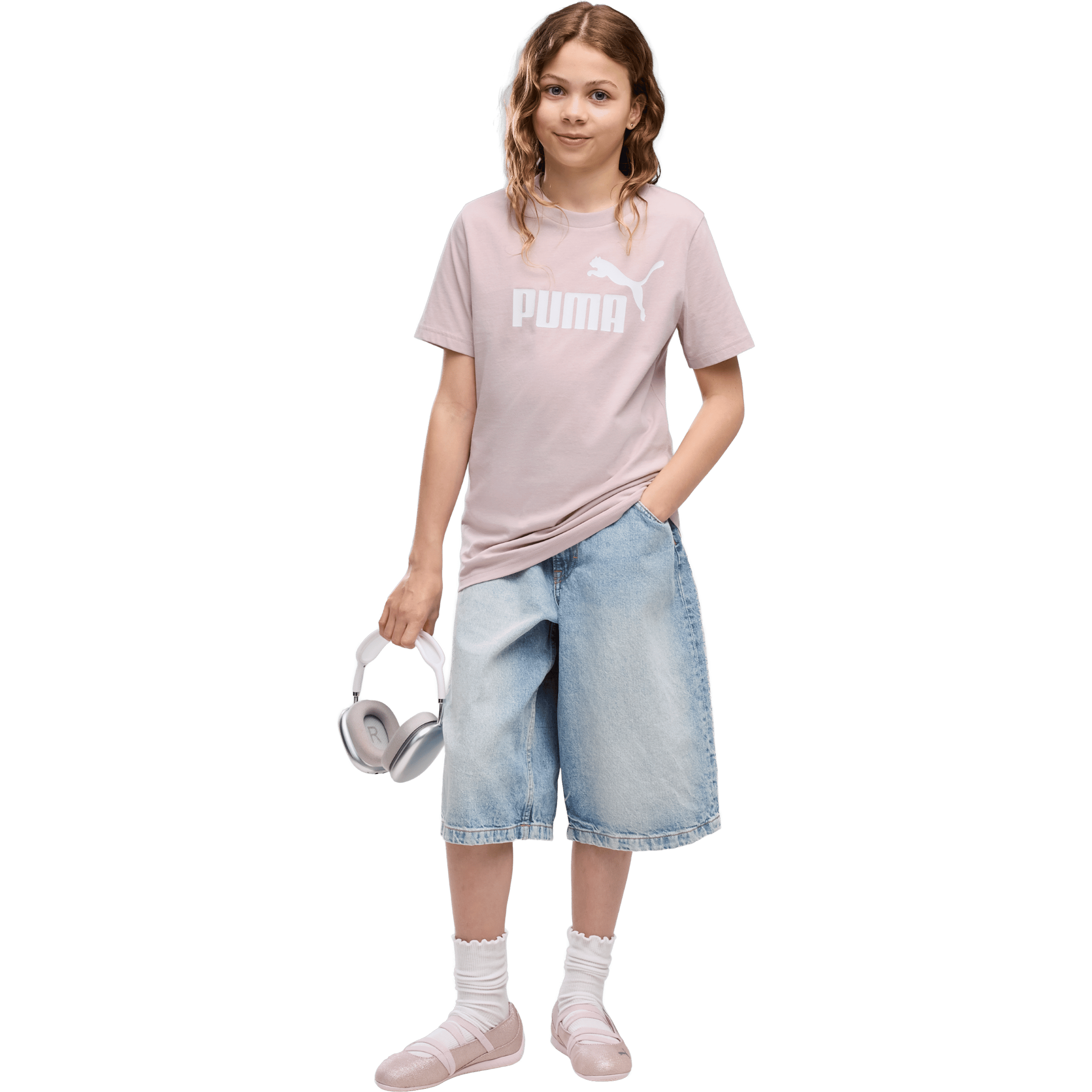 Kids Puma Essentials No. 1 Logo Tee