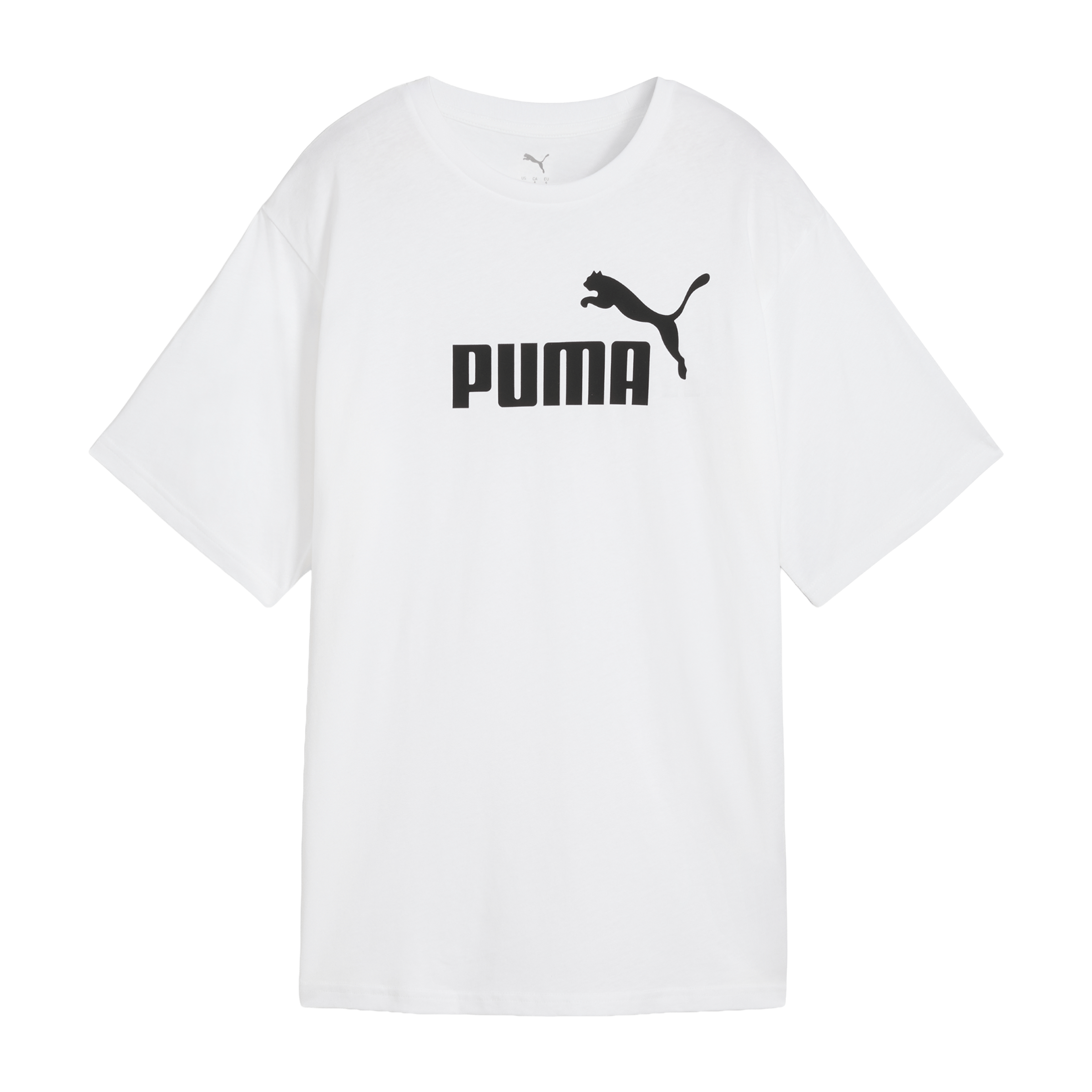 Womens Puma Essentials No. 1 Logo Relaxed Tee