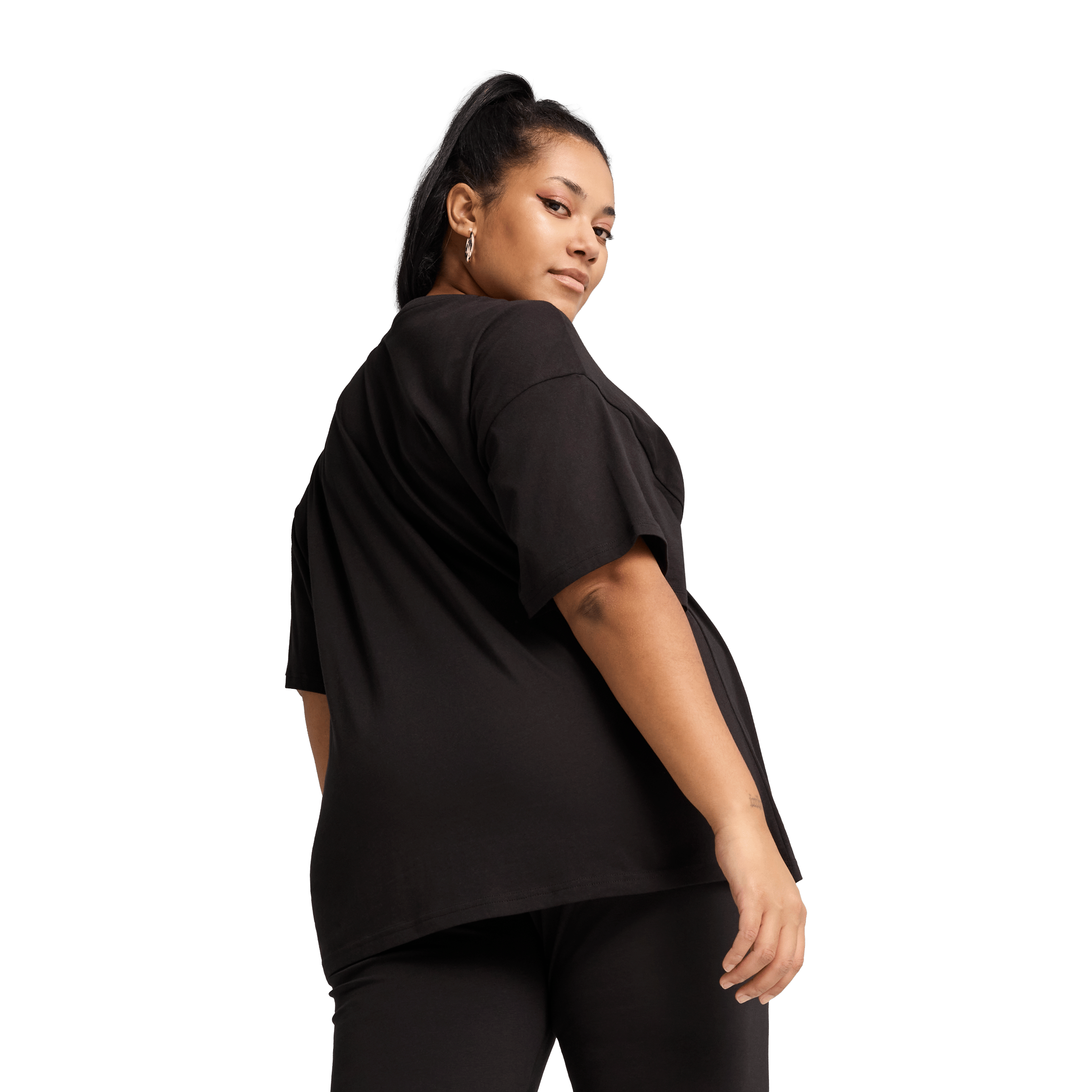 Womens Puma Essentials Relaxed Tee