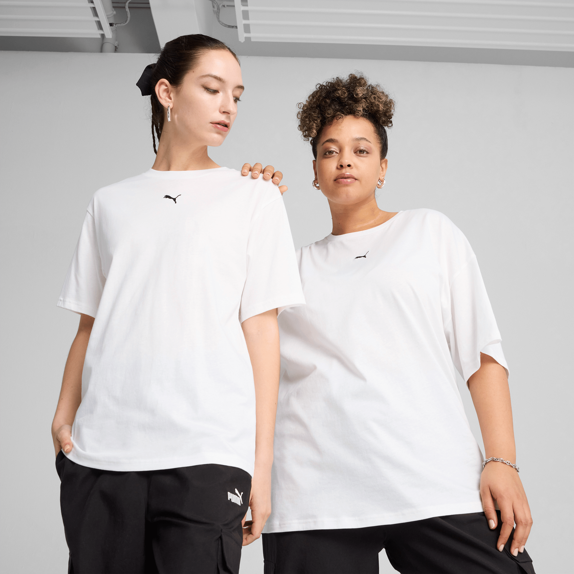 Womens Puma Essentials Relaxed Tee