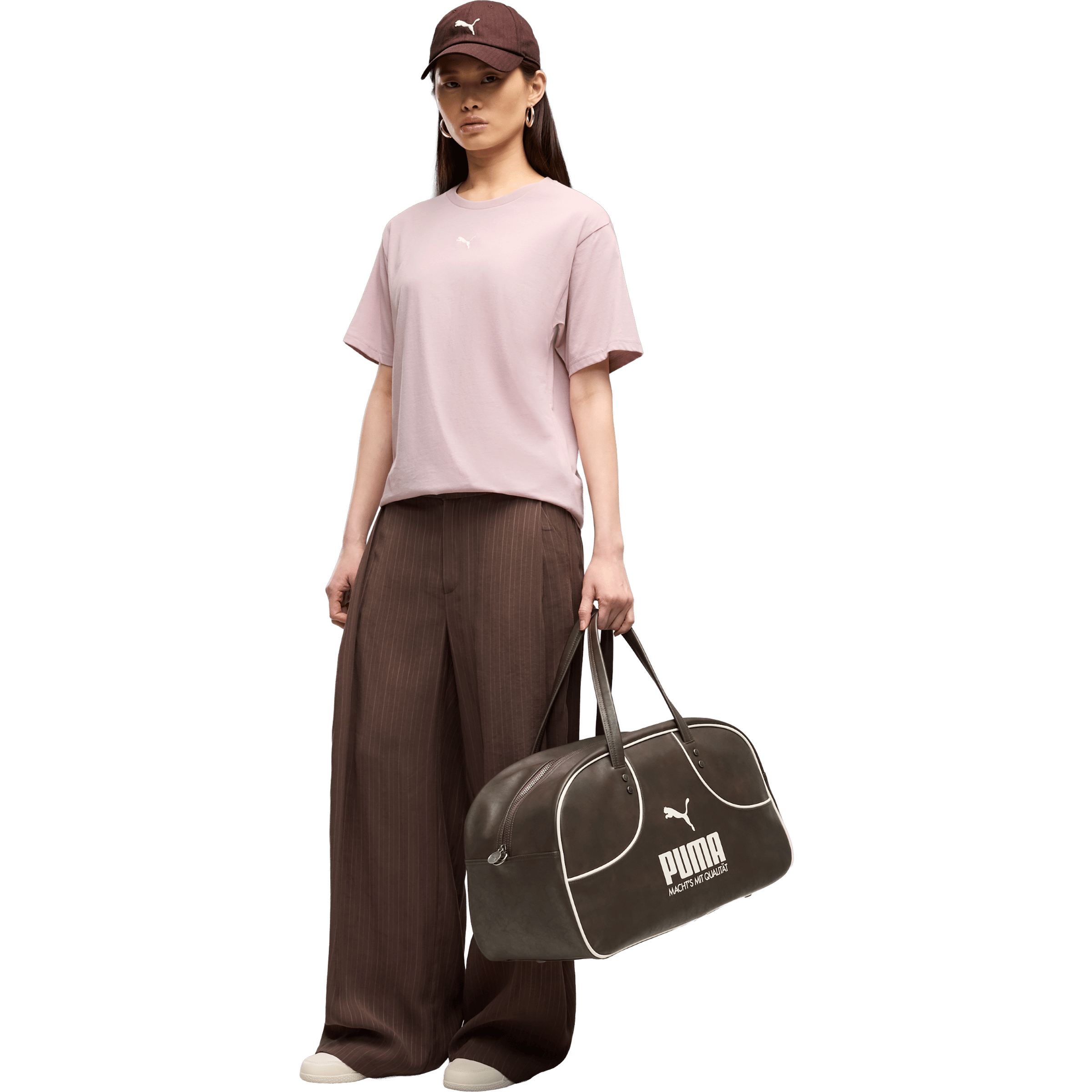Womens Puma Essentials Relaxed Tee