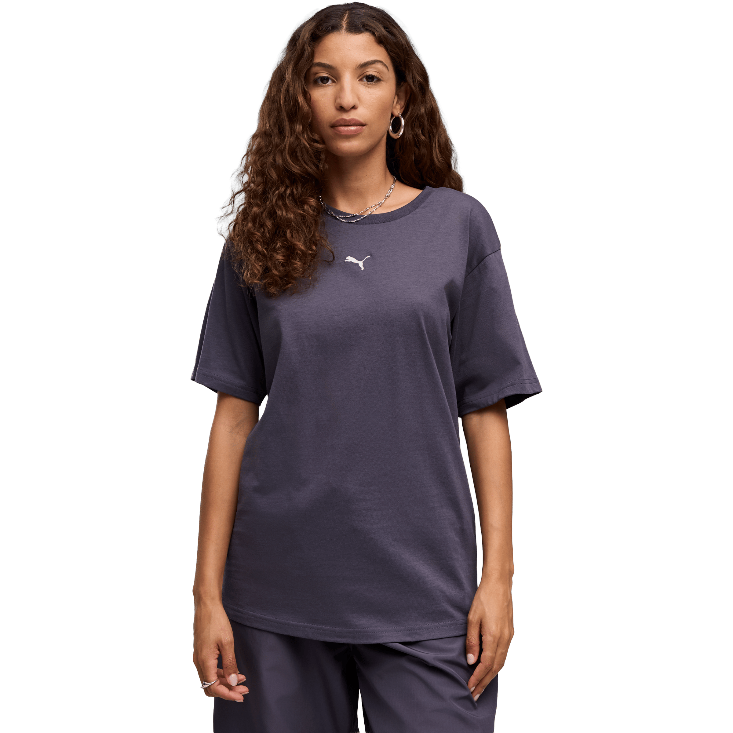Womens Puma Essentials Relaxed Tee