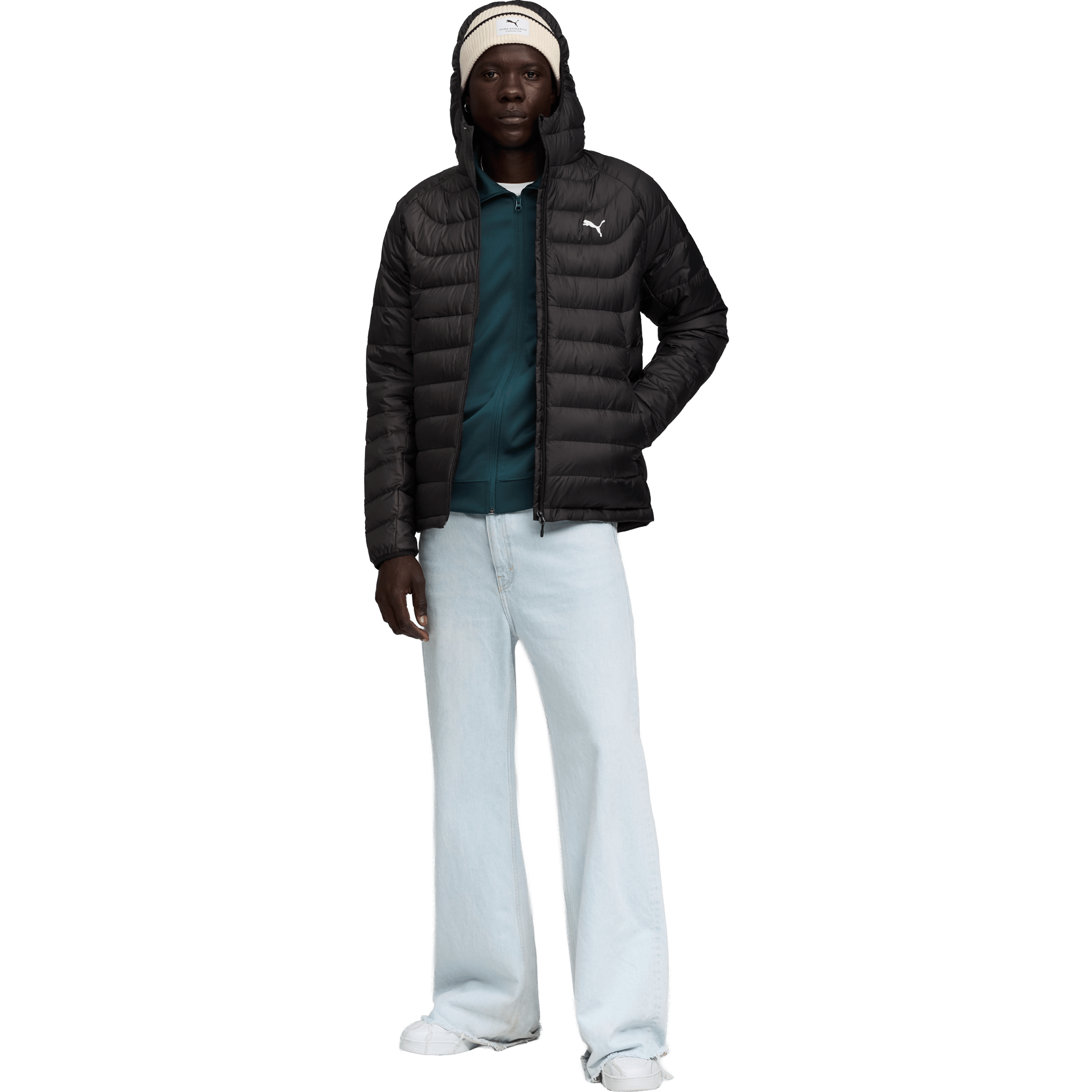 Mens Puma PACKLITE Hooded Down Puffer Jacket