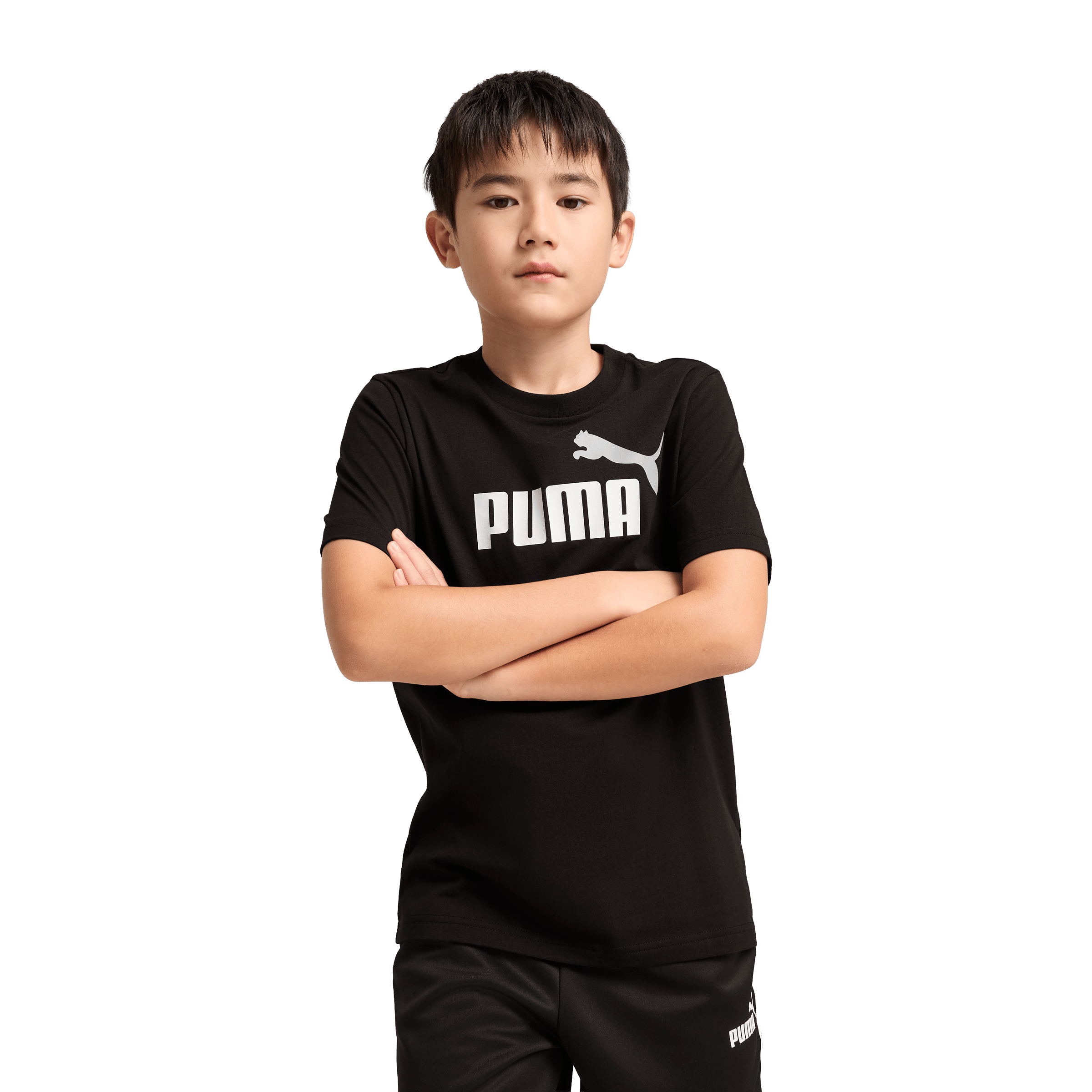 Kids Puma Essentials Colour No.1 Logo Tee